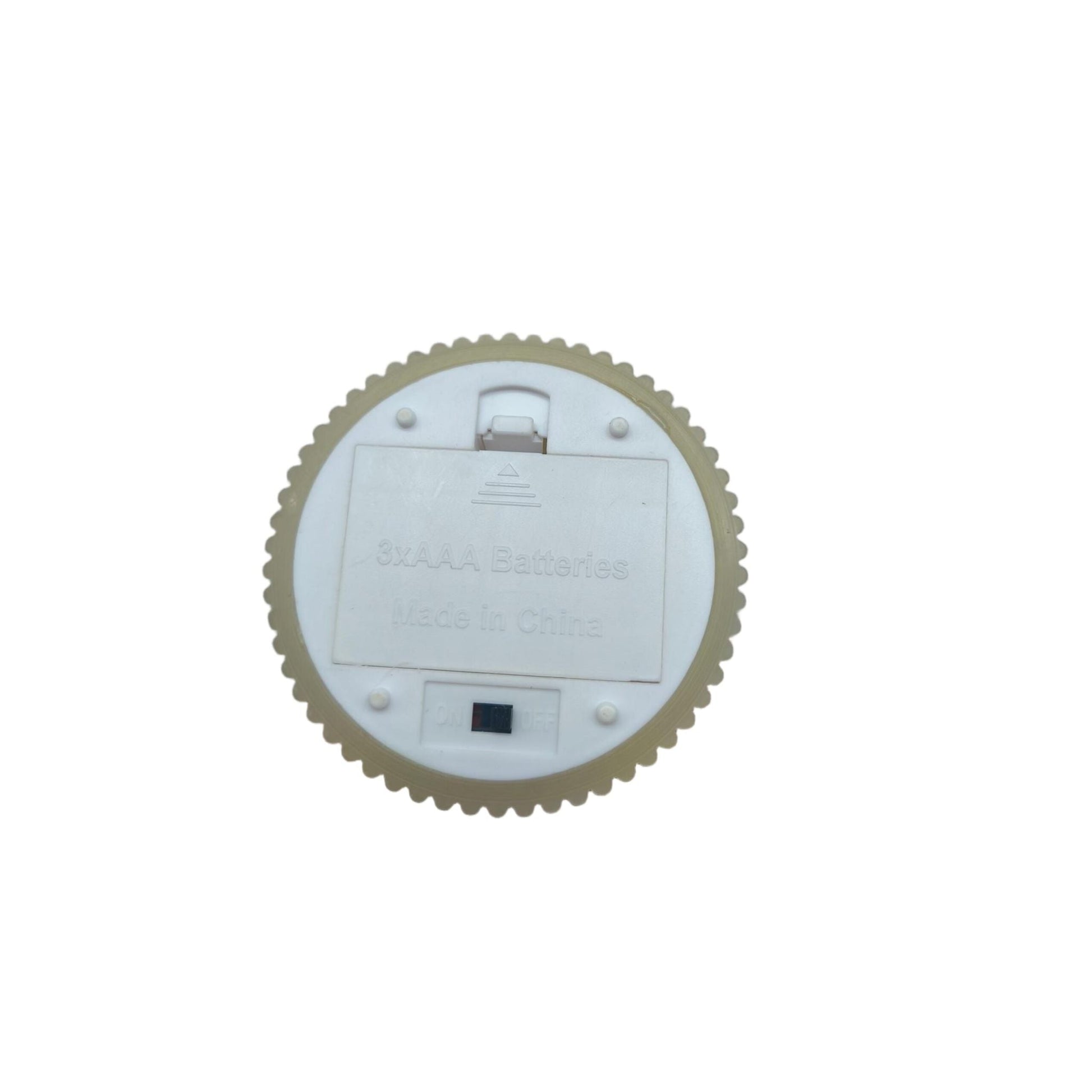 LED Kerzen 3er-Set Beige von Relaxdays