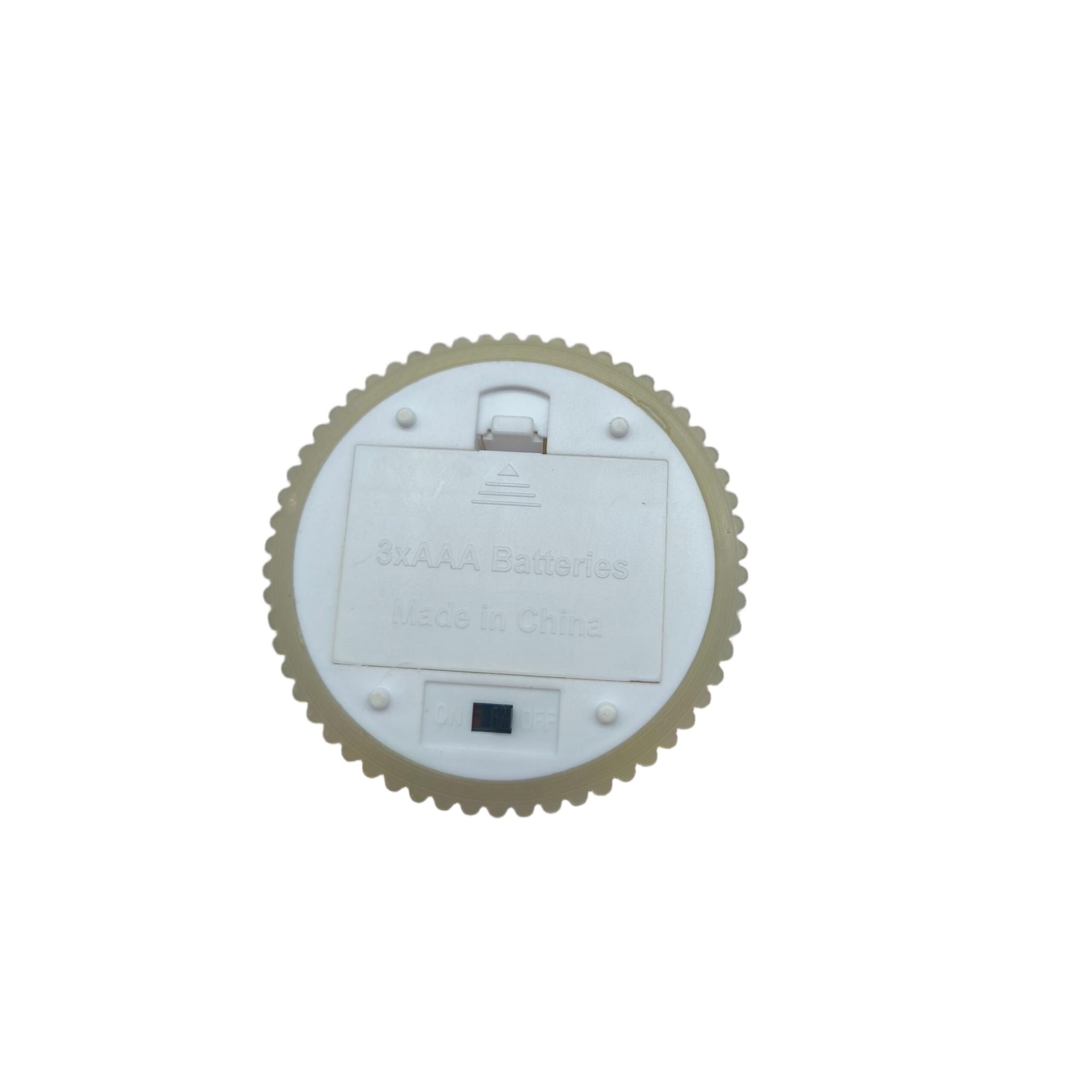 LED Kerzen 3er-Set Beige von Relaxdays