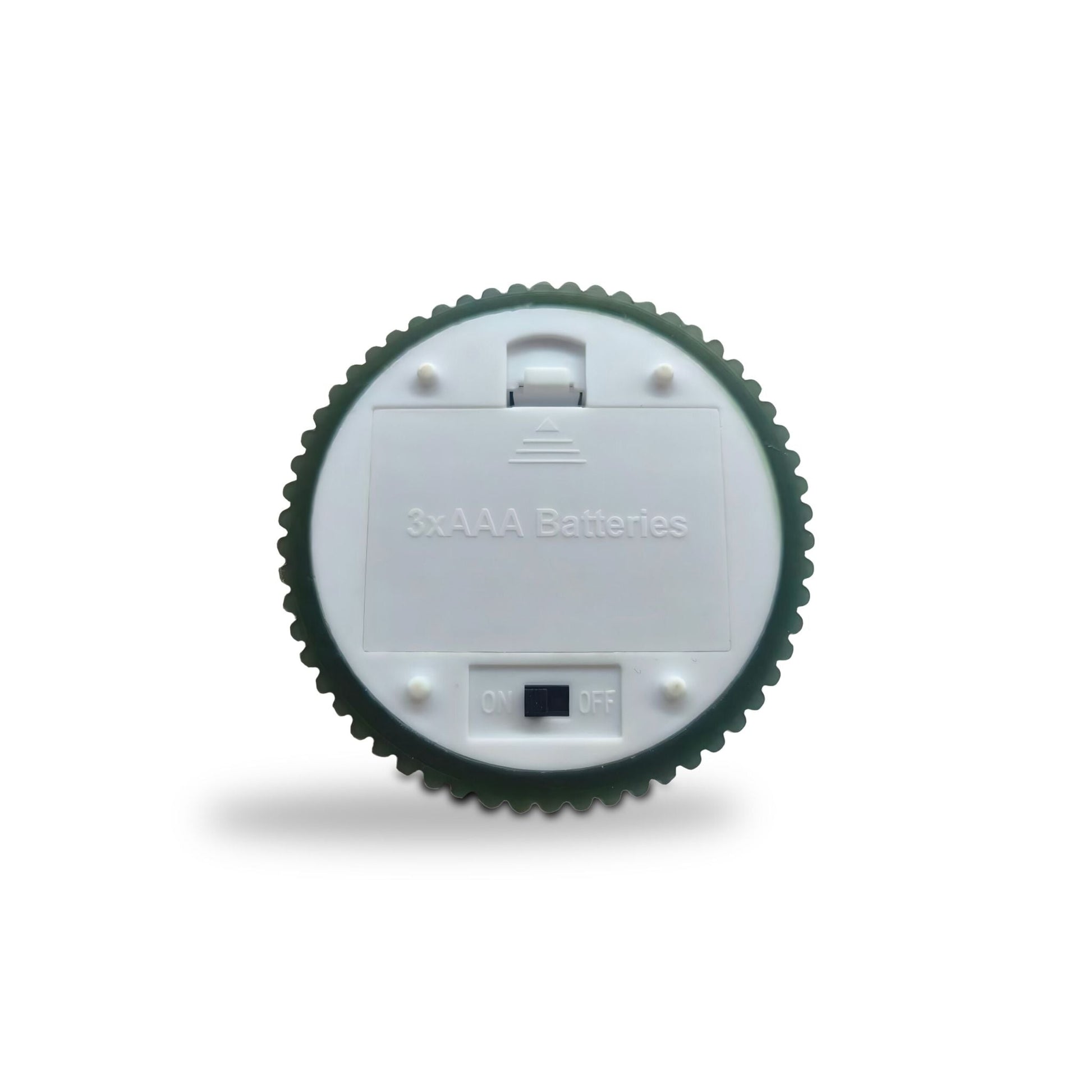 LED Kerzen 3er-Set Dunkelgrün von Relaxdays