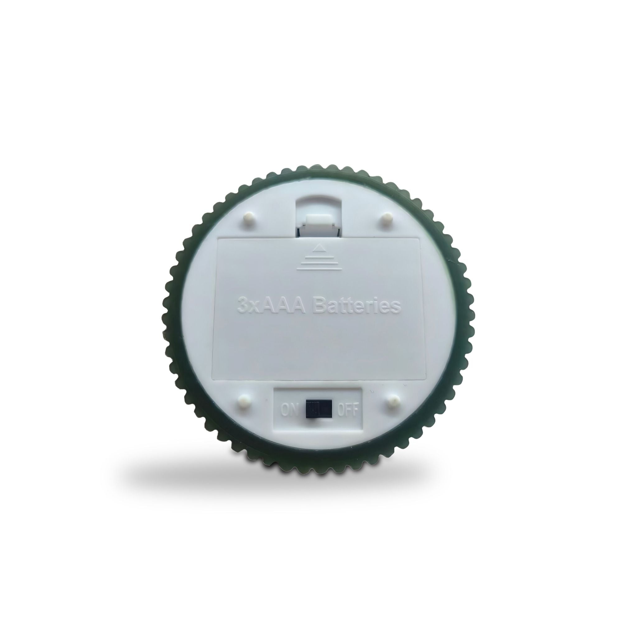 LED Kerzen 3er-Set Dunkelgrün von Relaxdays