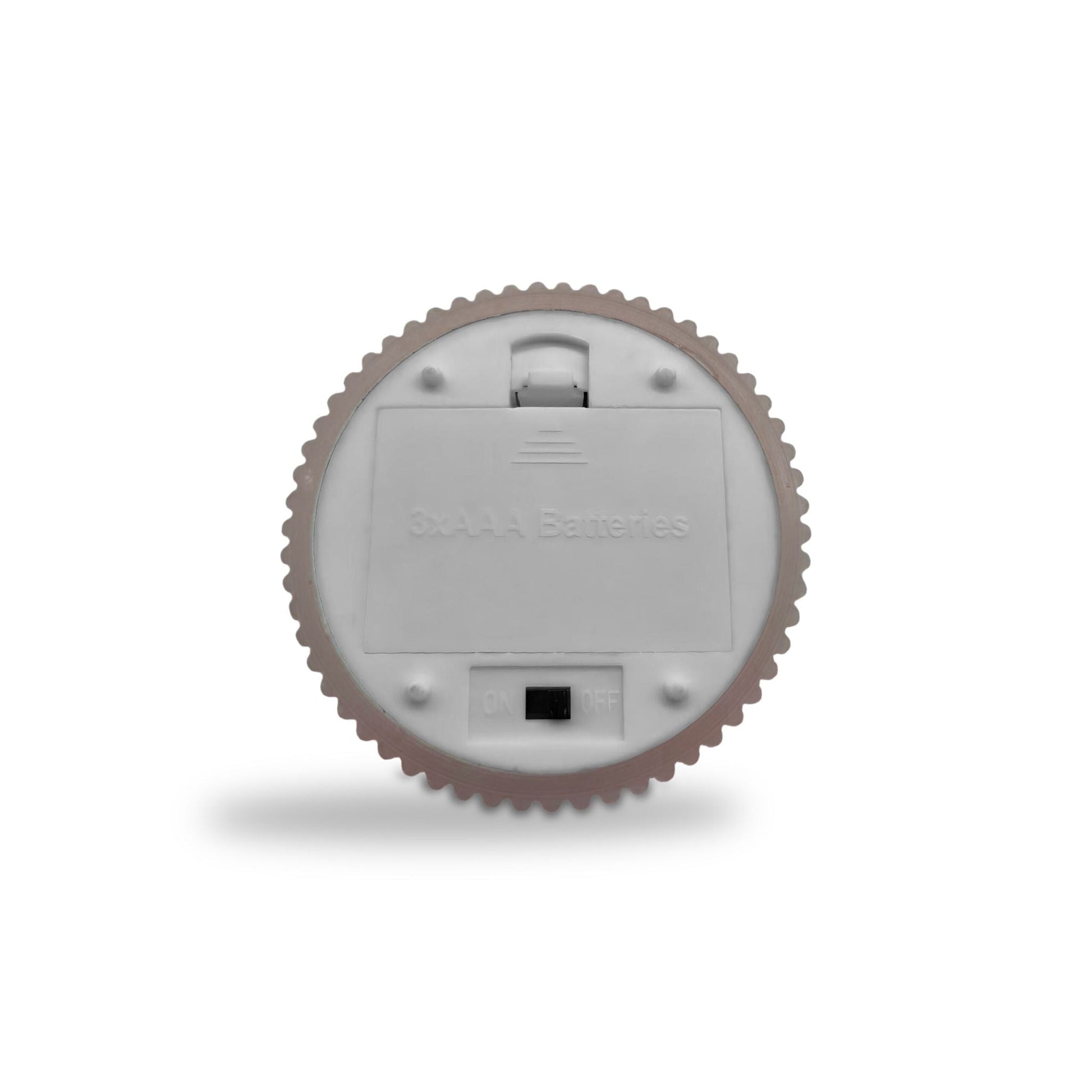 LED Kerzen 3er-Set Braun von Relaxdays