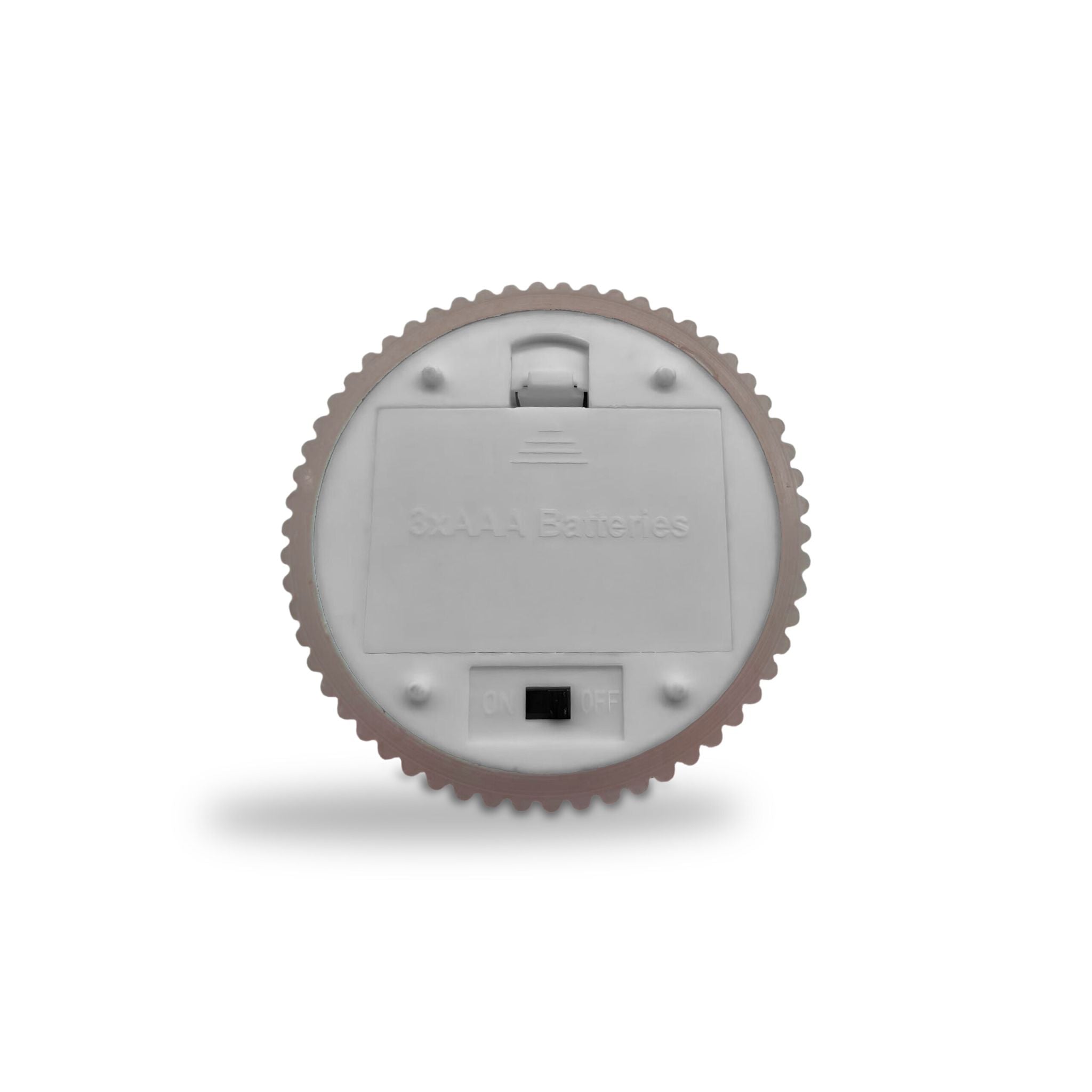 LED Kerzen 3er-Set Braun von Relaxdays