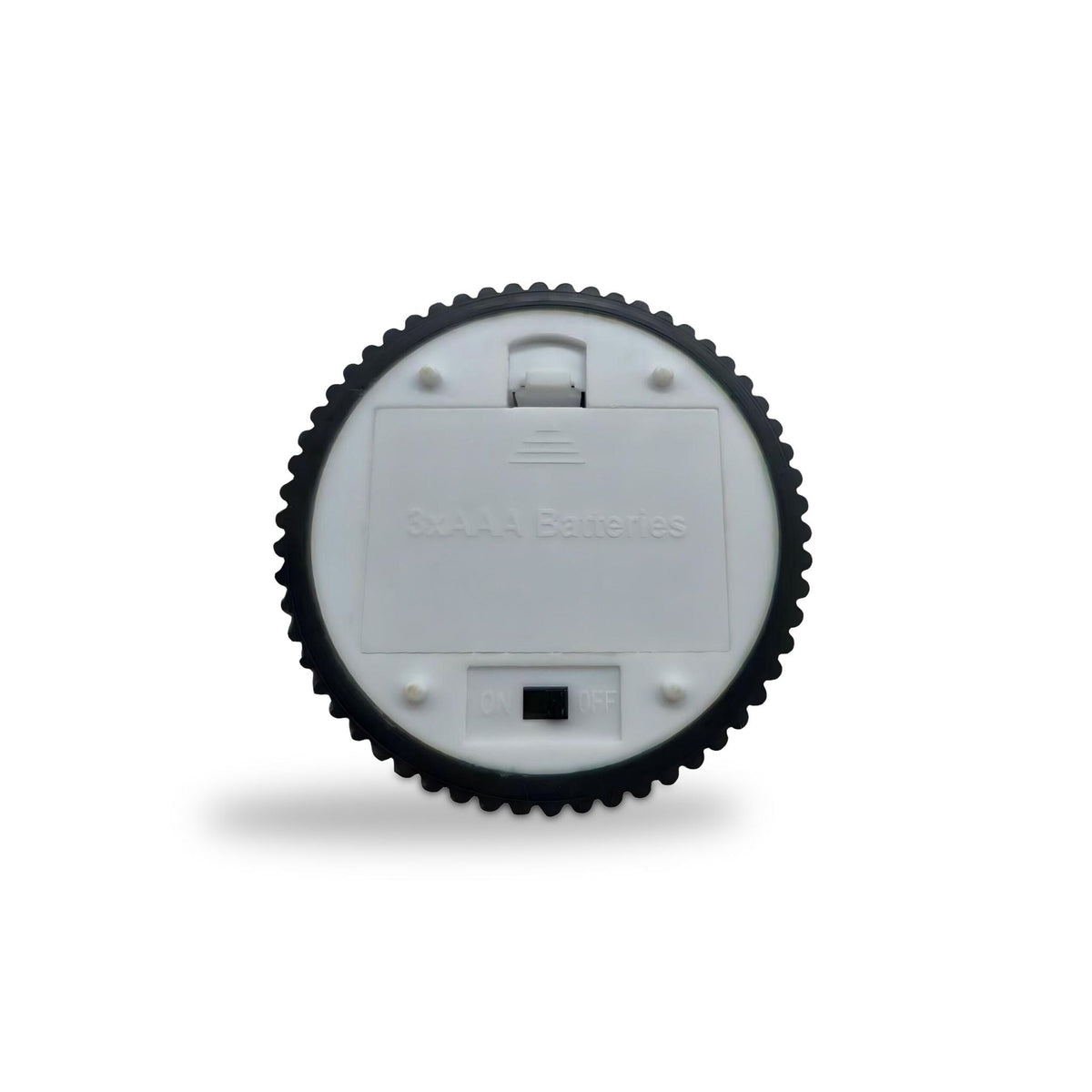 LED Kerzen 3er-Set Schwarz von Relaxdays