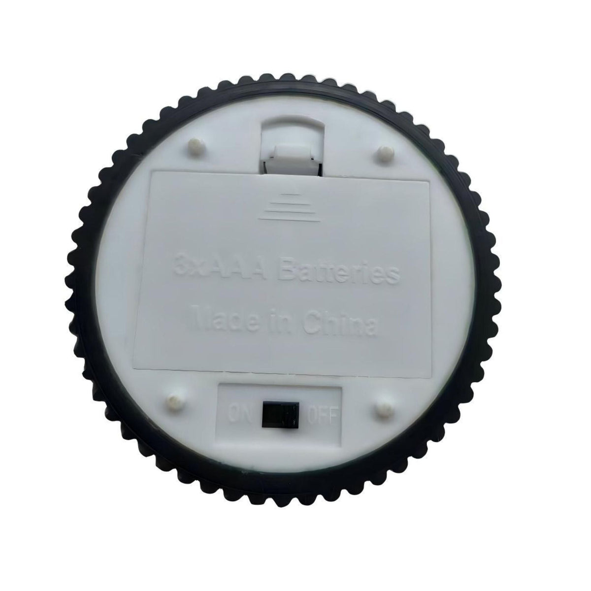 LED Kerzen 3er-Set Schwarz von Relaxdays