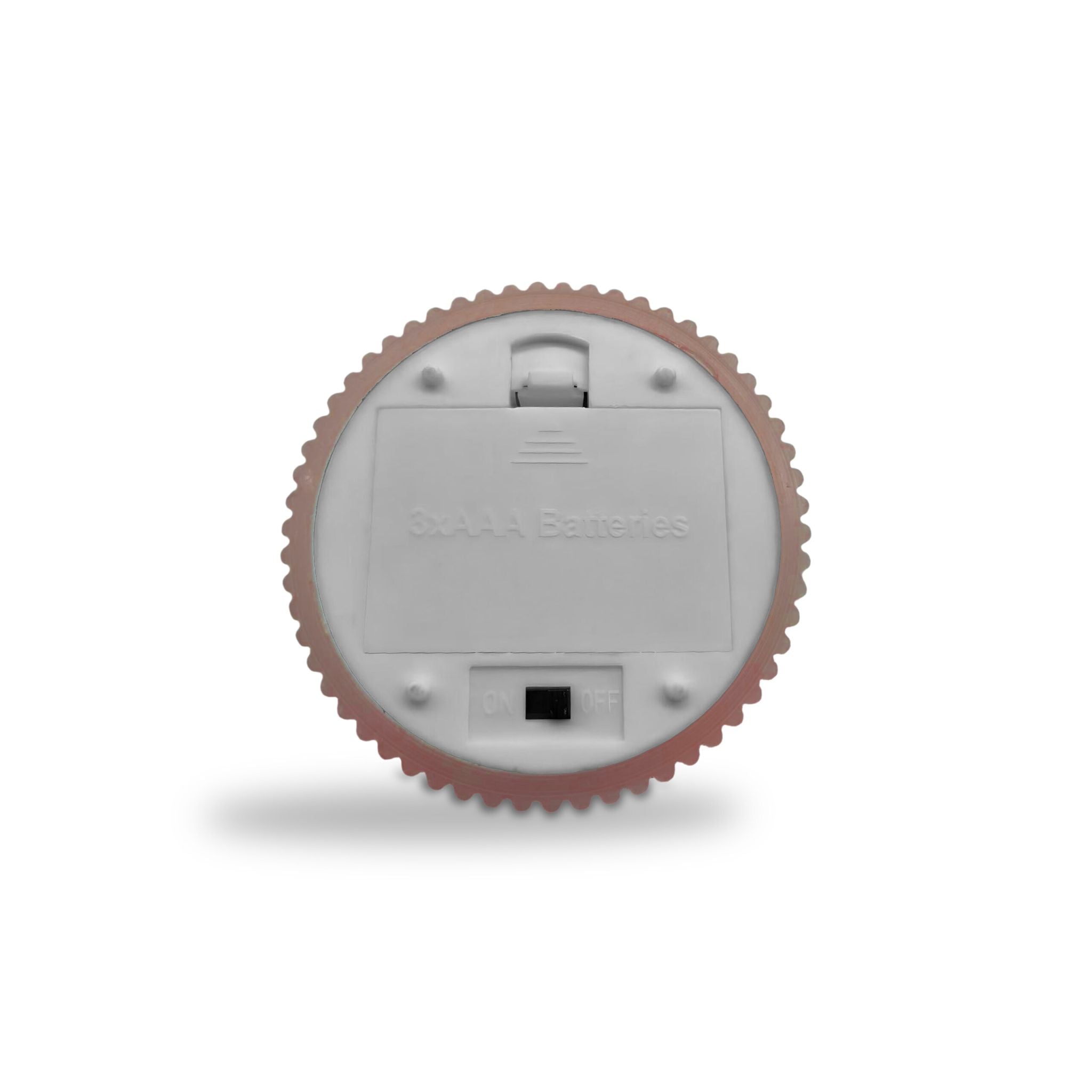 LED Kerzen 4er-Set 13cm Rosa von Relaxdays