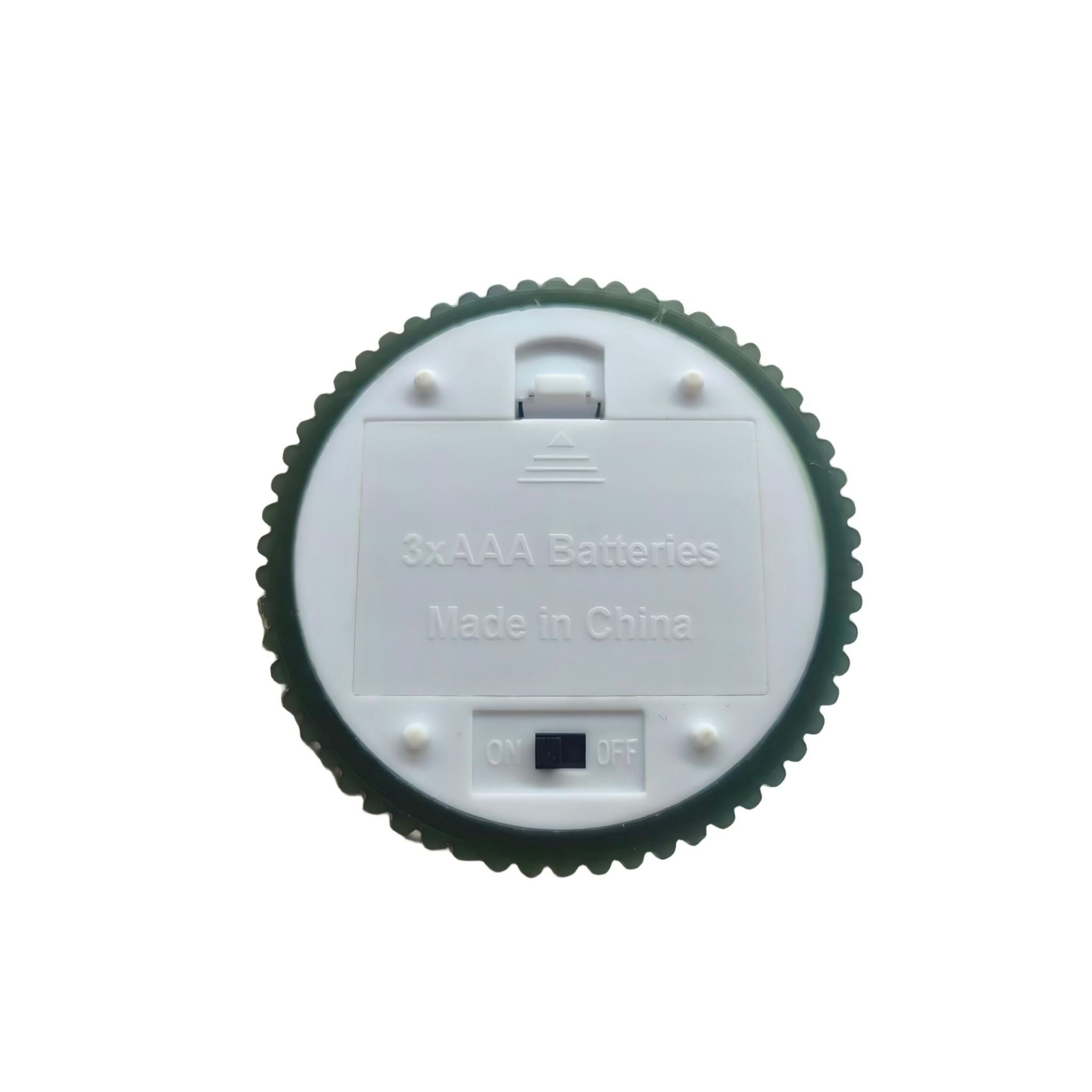 LED Kerzen 4er-Set 18cm Dunkelgrün von Relaxdays
