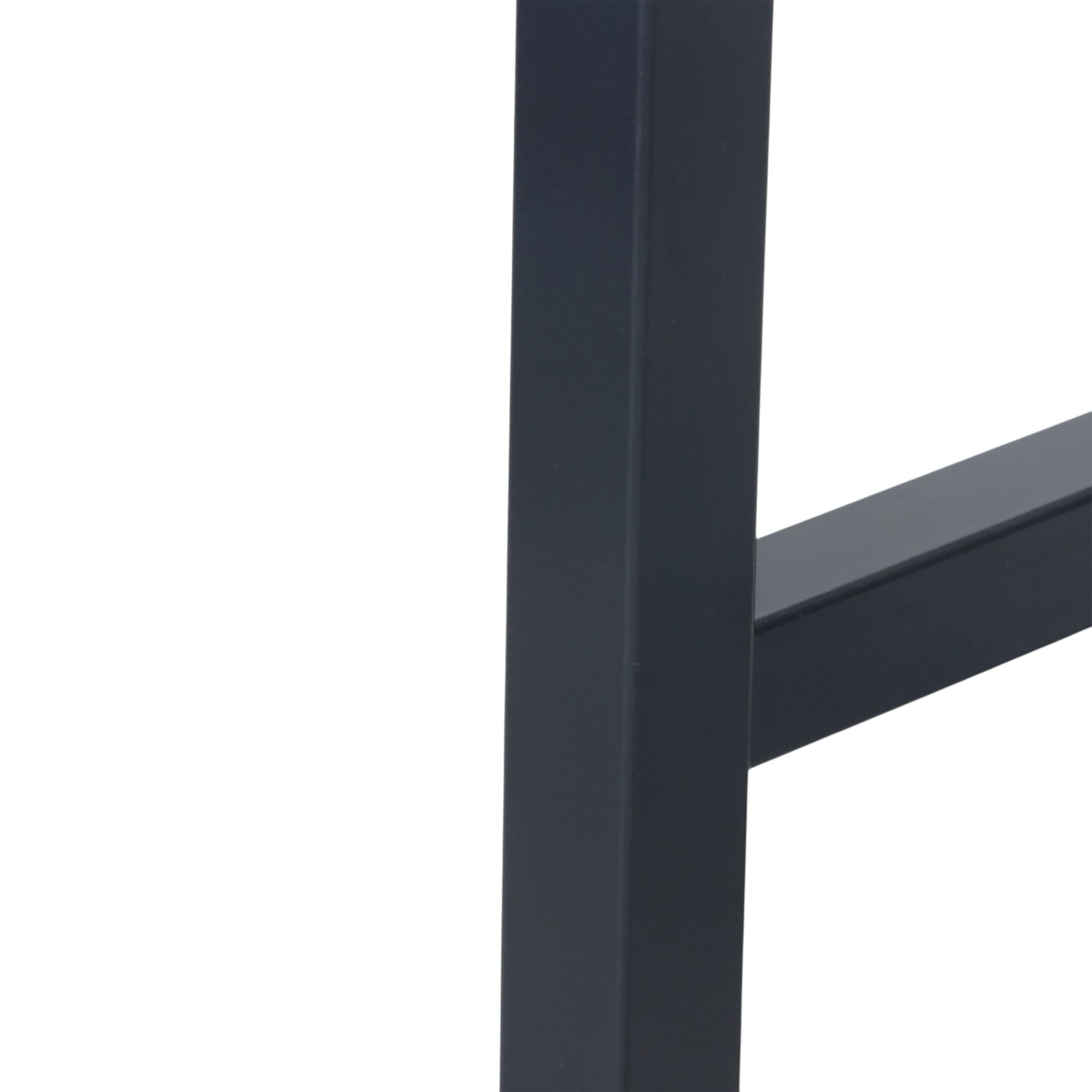 Handtuchständer 2 Stangen Metall Schwarz von Relaxdays