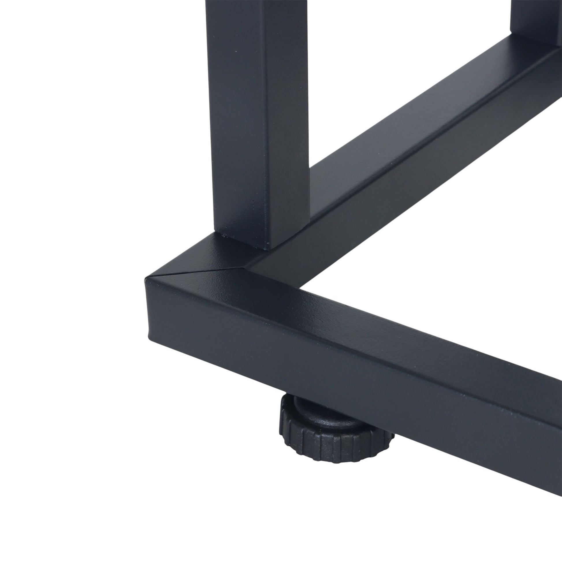 Handtuchständer 2 Stangen Metall Schwarz von Relaxdays