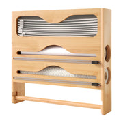 Wandrollenhalter Küche Hellbraun von Relaxdays