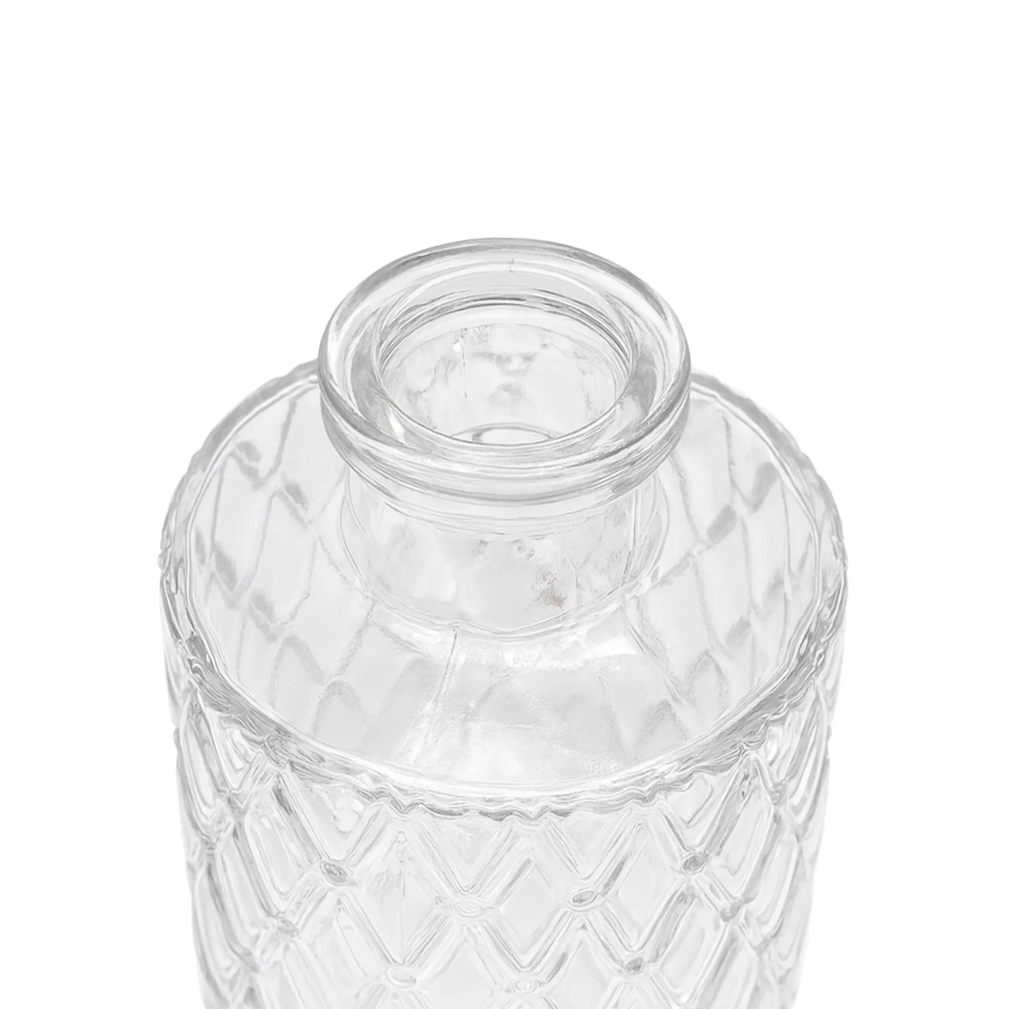 Deko Vasen 6er-Set Transparent von Relaxdays