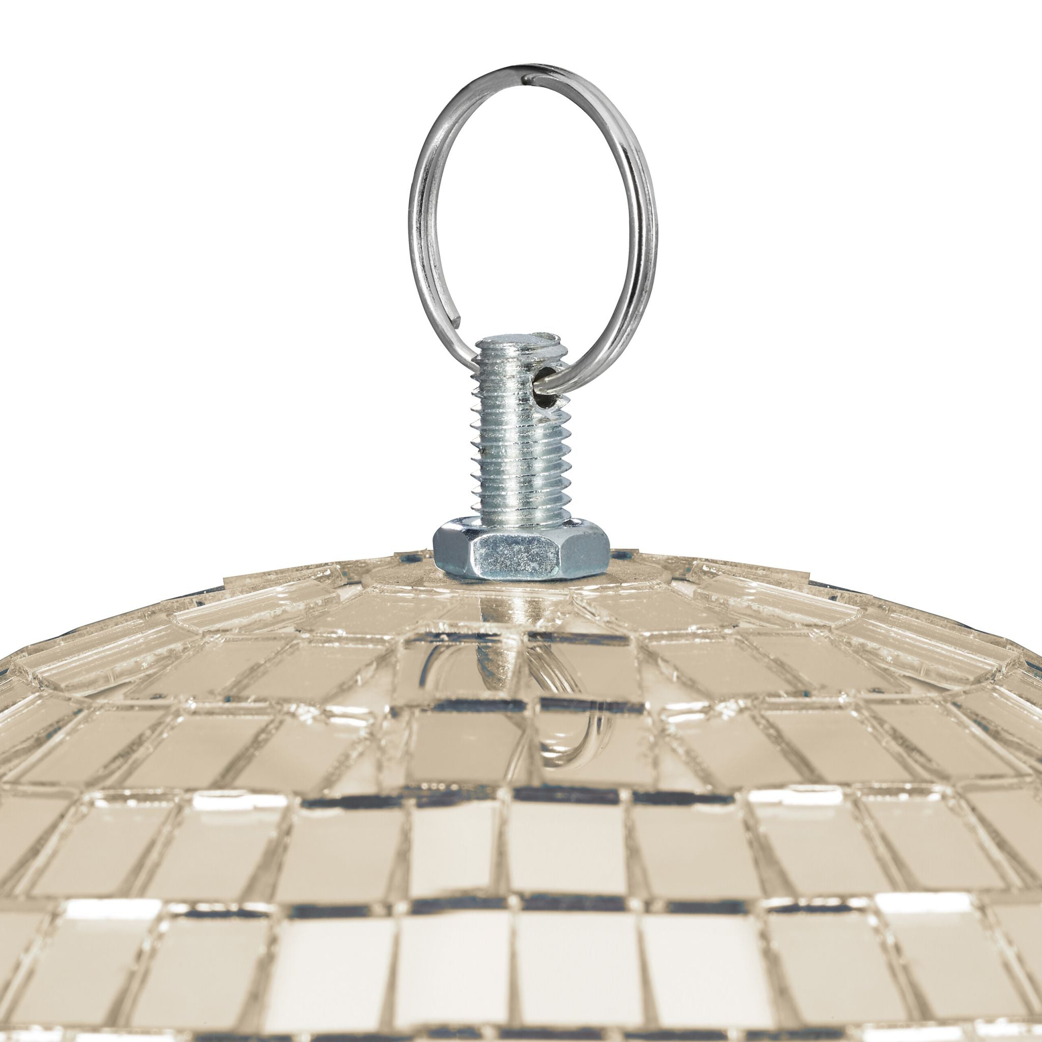 Discokugel 20cm Beige von Relaxdays