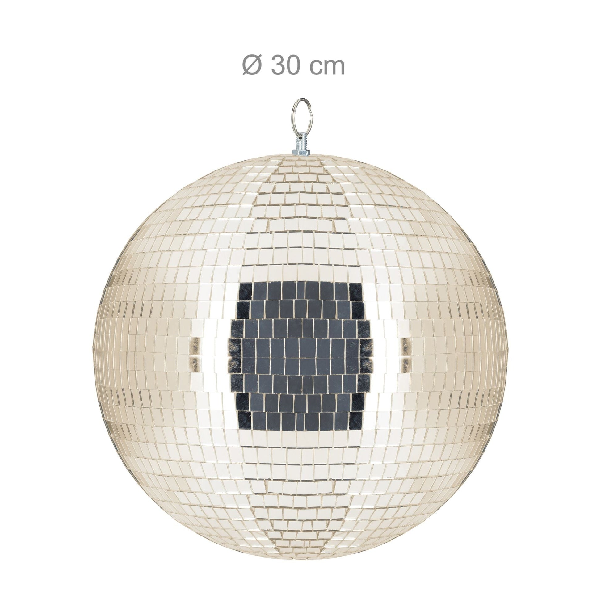Discokugel 30cm Beige von Relaxdays