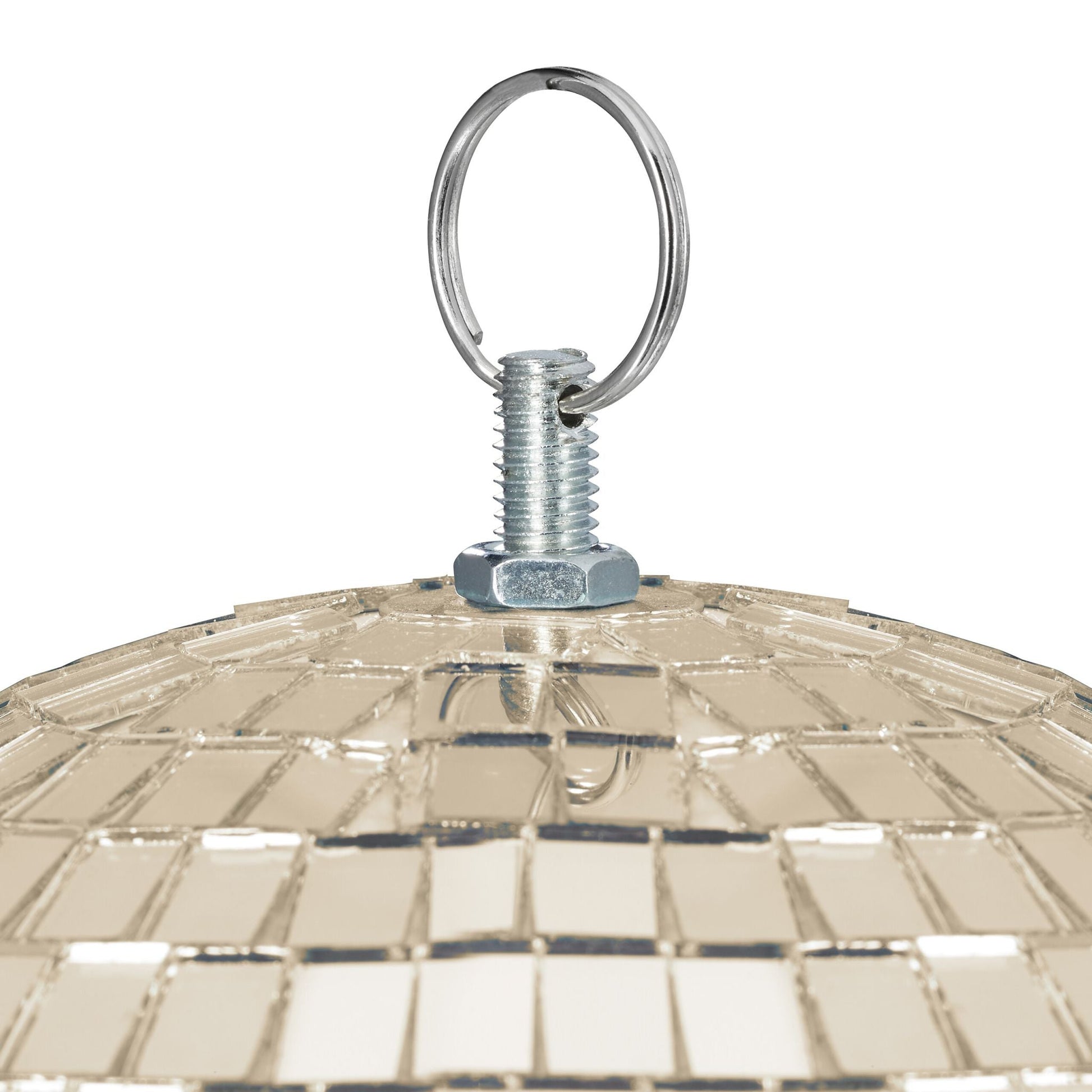 Discokugel 30cm Beige von Relaxdays