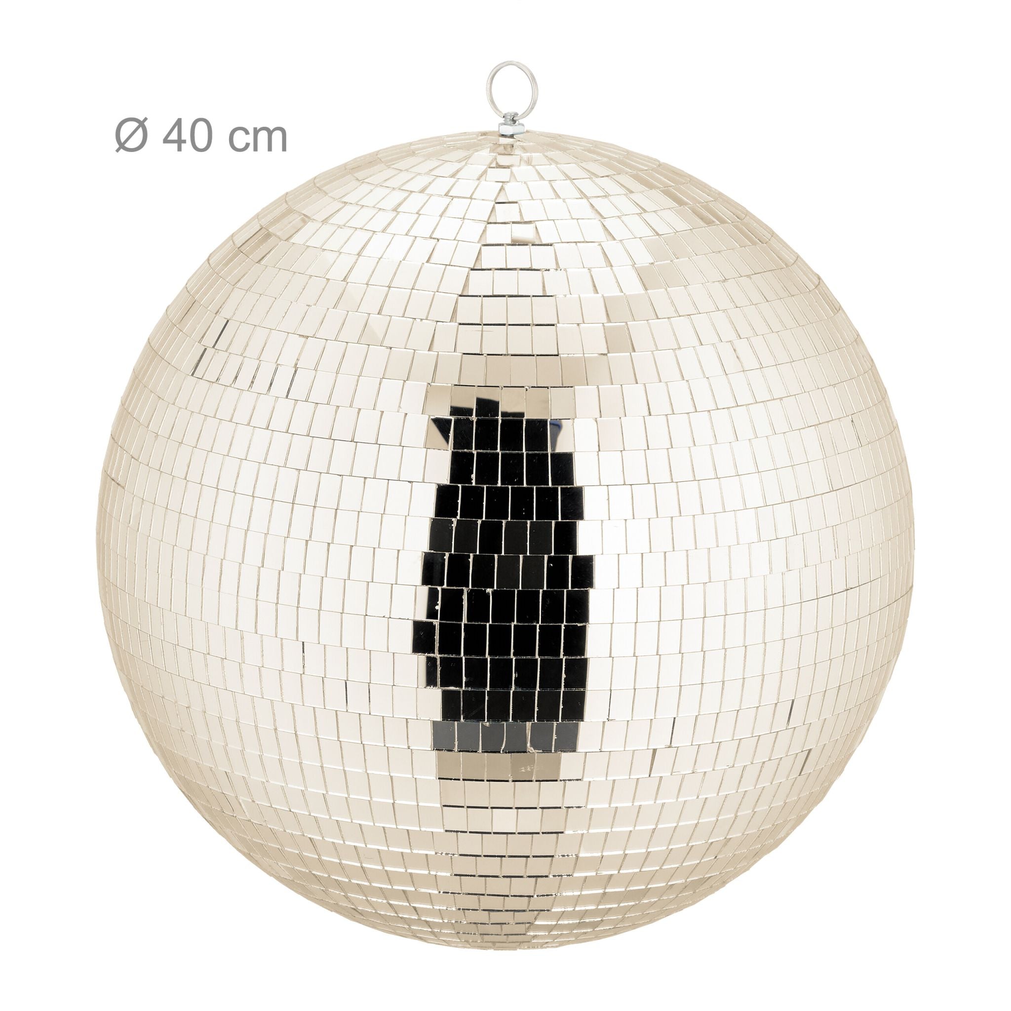 Discokugel 40cm Beige von Relaxdays