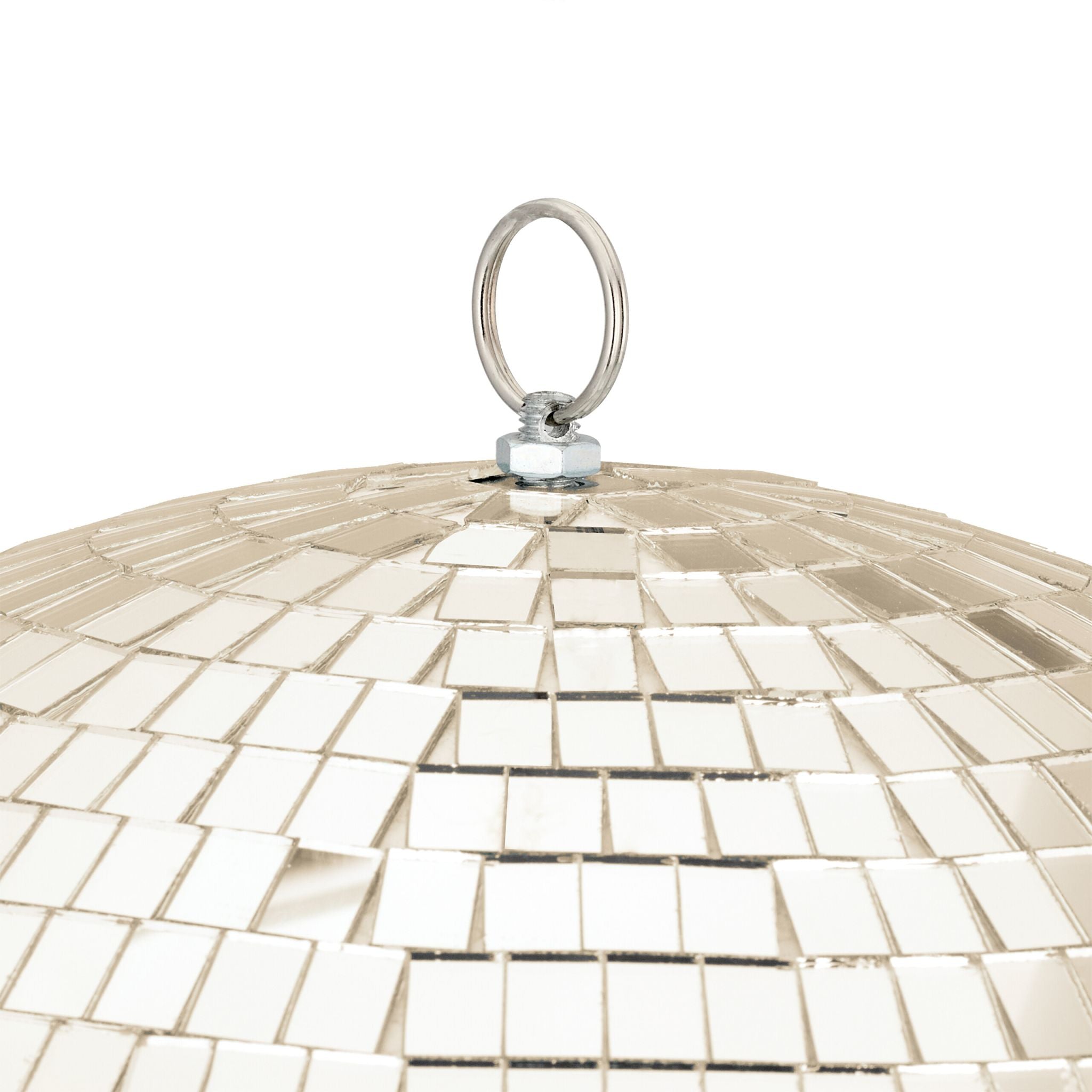 Discokugel 40cm Beige von Relaxdays