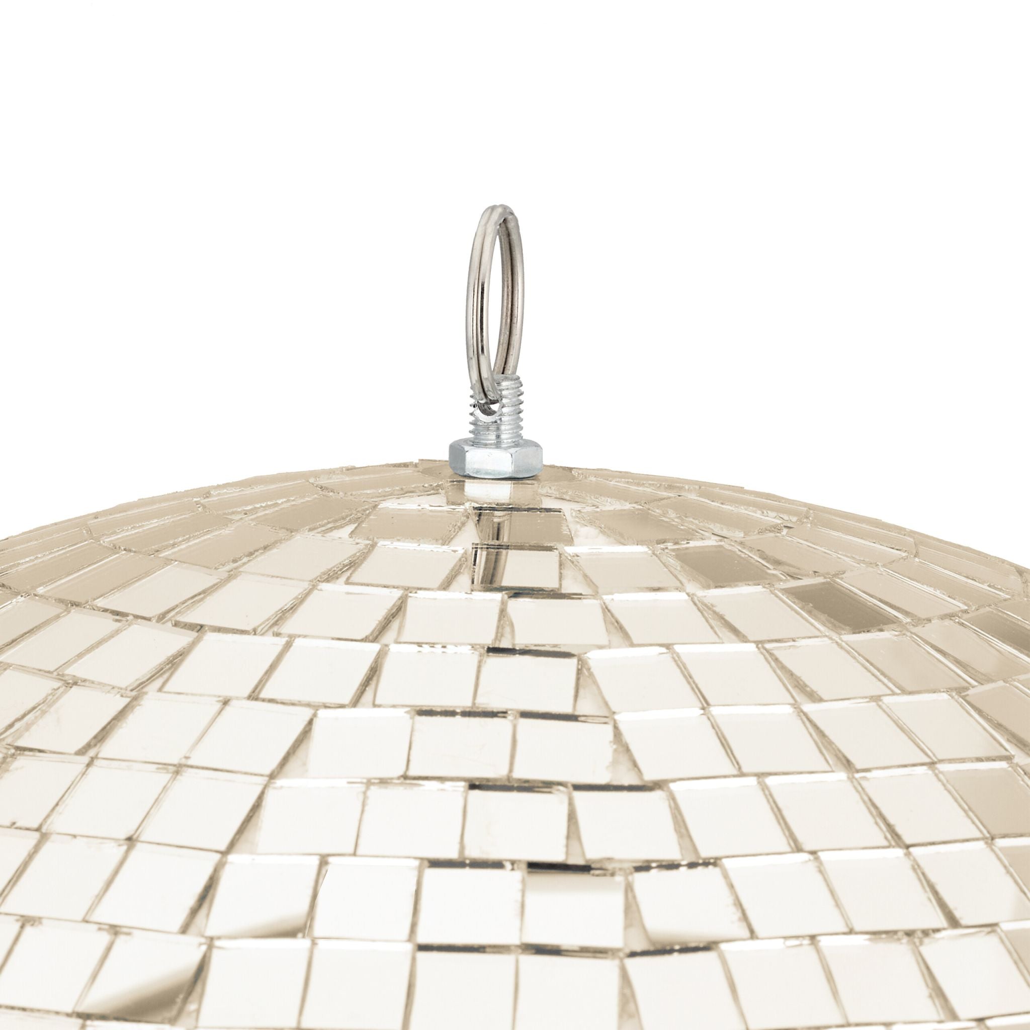 Discokugel 50cm Beige von Relaxdays
