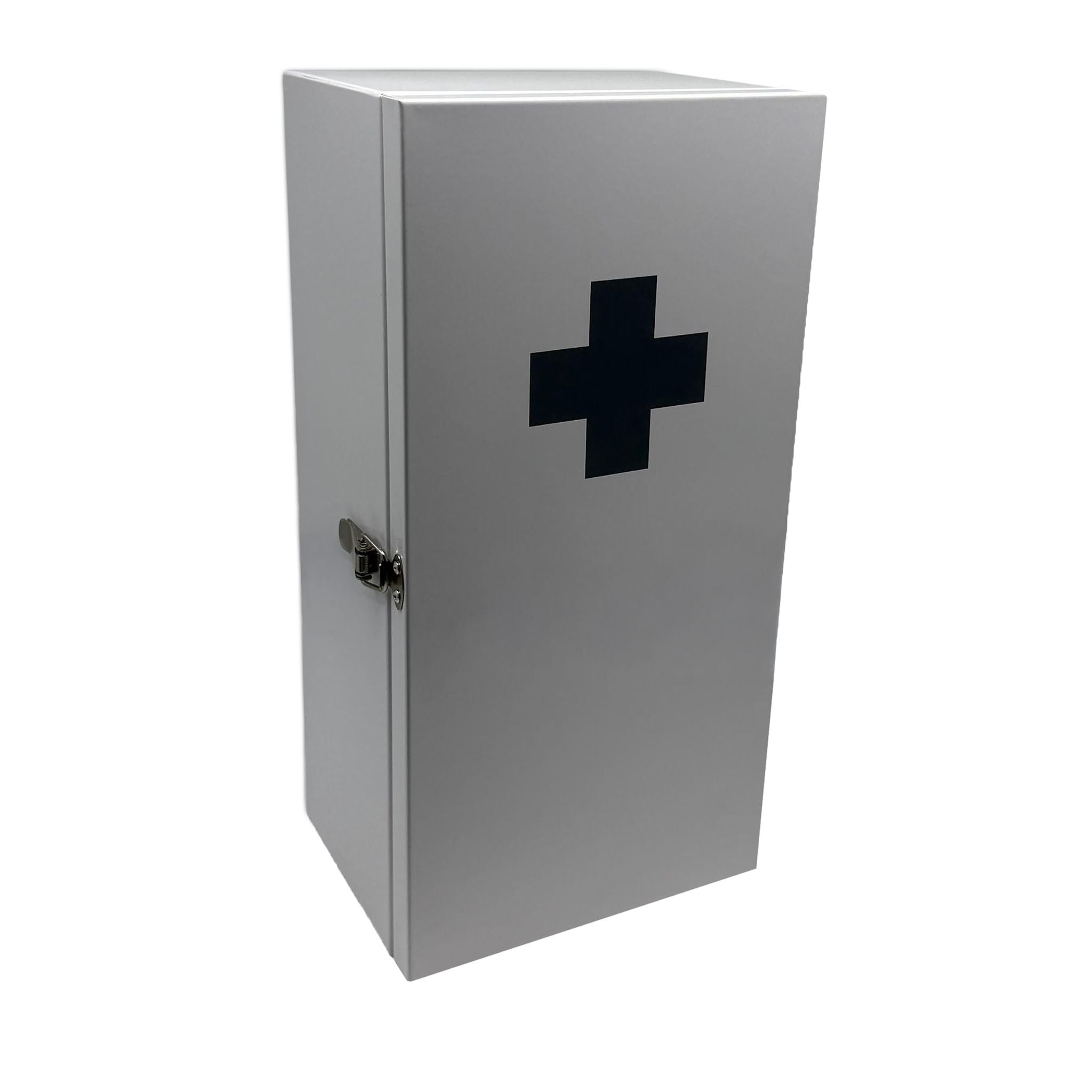 XXL Medizinschrank Weiss-Grau von Relaxdays