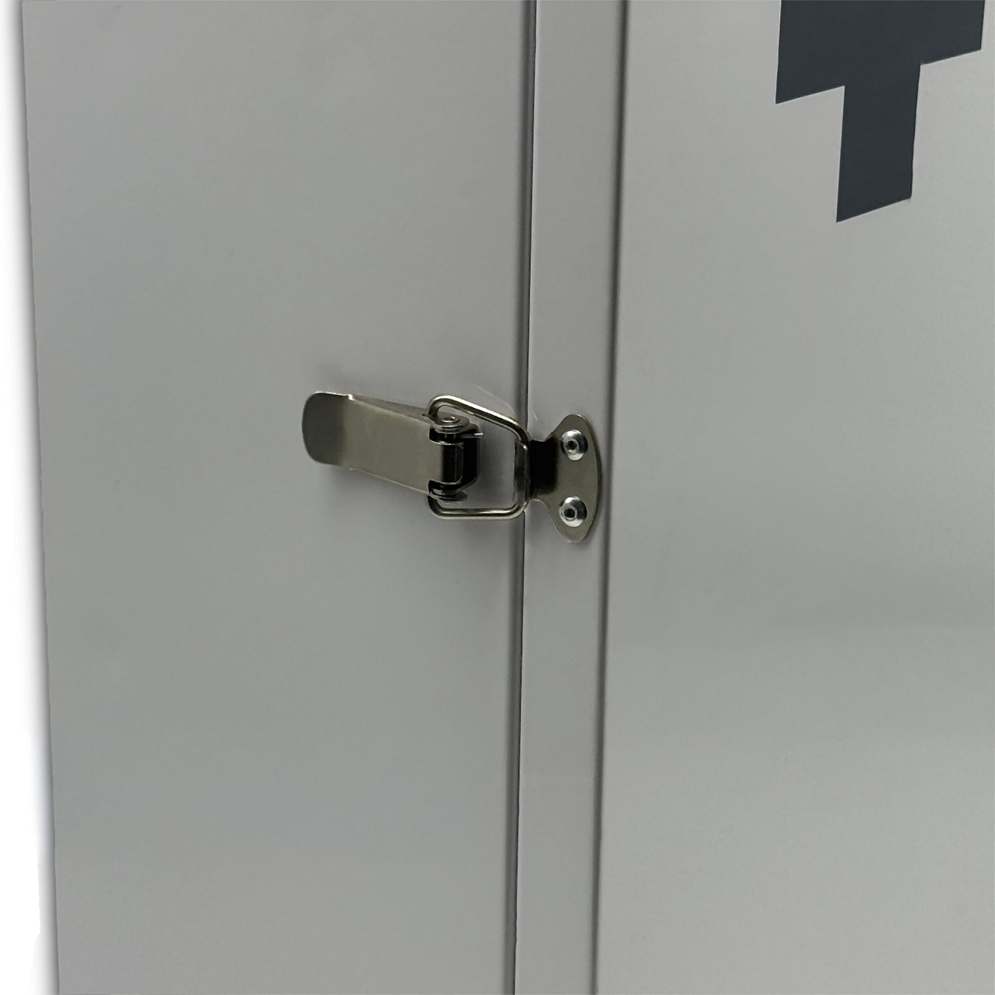 XXL Medizinschrank Weiss-Grau von Relaxdays