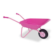 Schubkarre für Kinder rosa Pink-Schwarz von Relaxdays