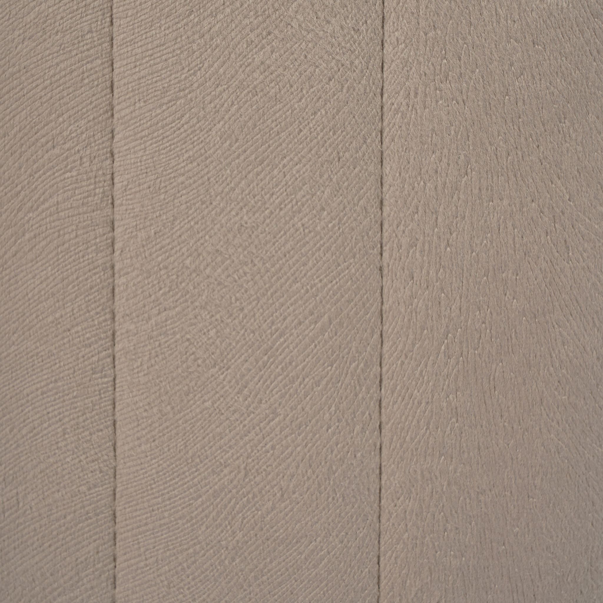 Hocker Samt mit Stauraum Gold-Hellbraun von Relaxdays