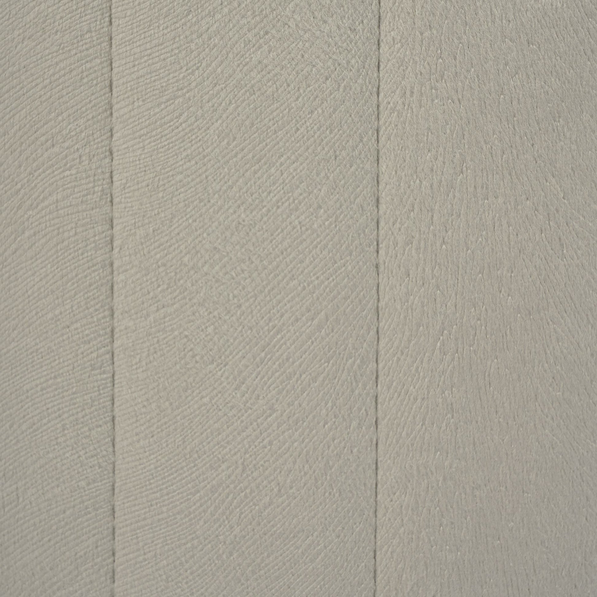 Hocker Samt mit Stauraum Gold-Grau von Relaxdays