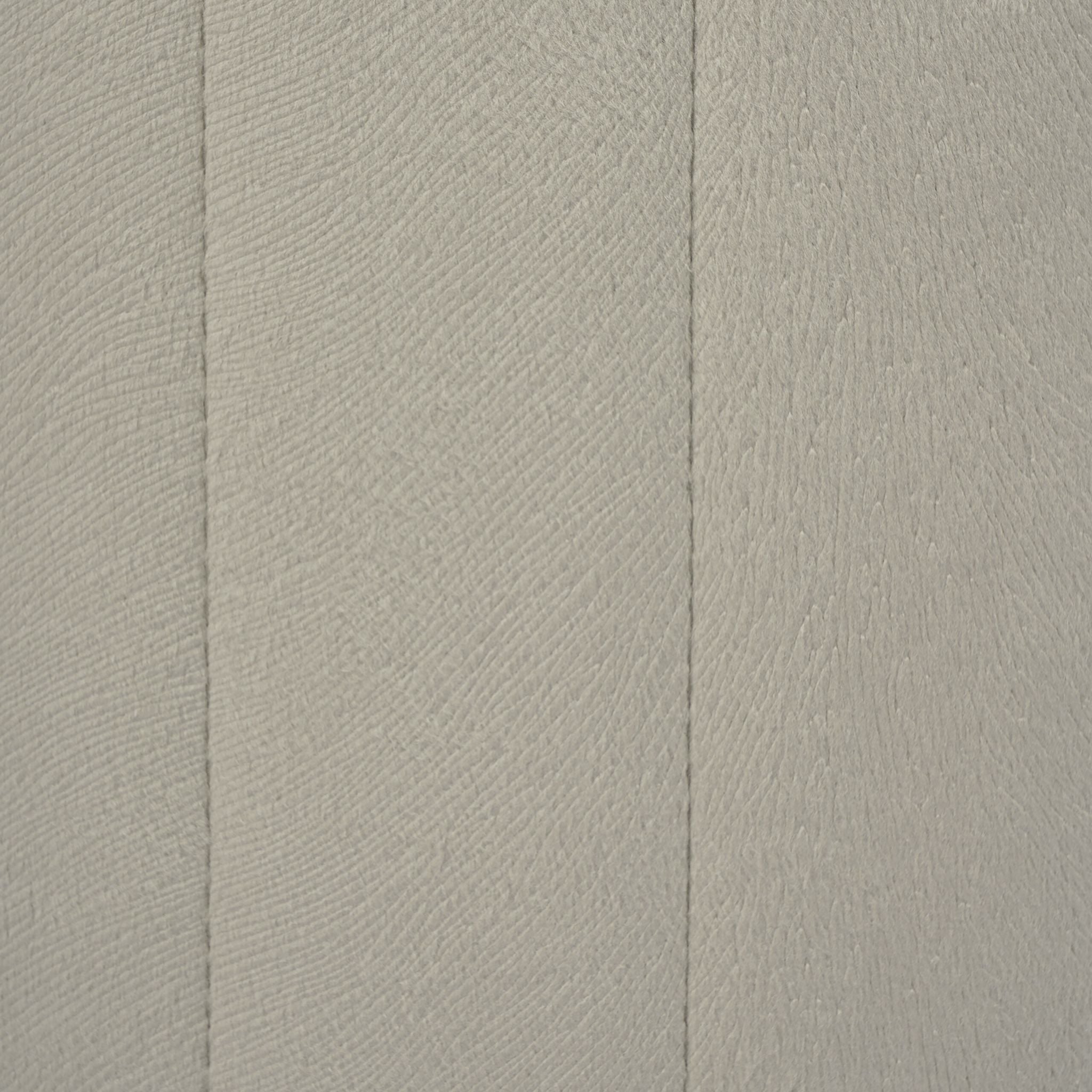Hocker Samt mit Stauraum Gold-Grau von Relaxdays