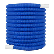 Poolschlauch blau 32mm Weiss-Blau von Relaxdays