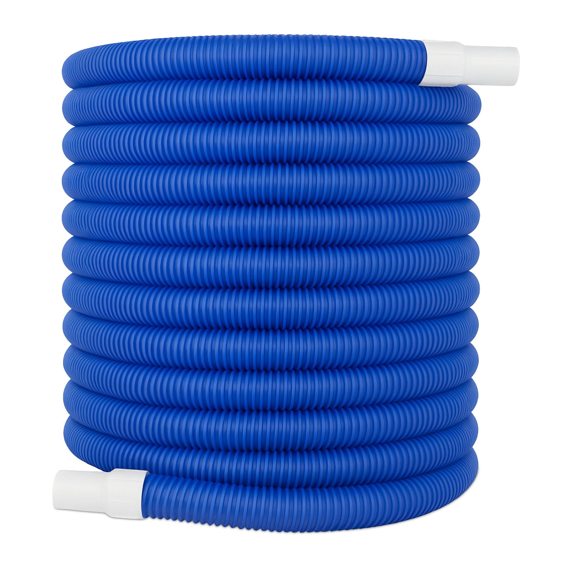 Poolschlauch blau 32mm Weiss-Blau von Relaxdays