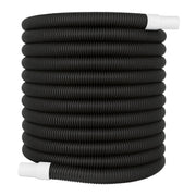 Poolschlauch schwarz 32mm Weiss-Schwarz von Relaxdays