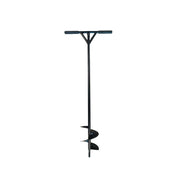 Erdbohrer 150 mm Schwarz von Relaxdays