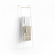 Handtuchleiter Metall Weiss von Relaxdays