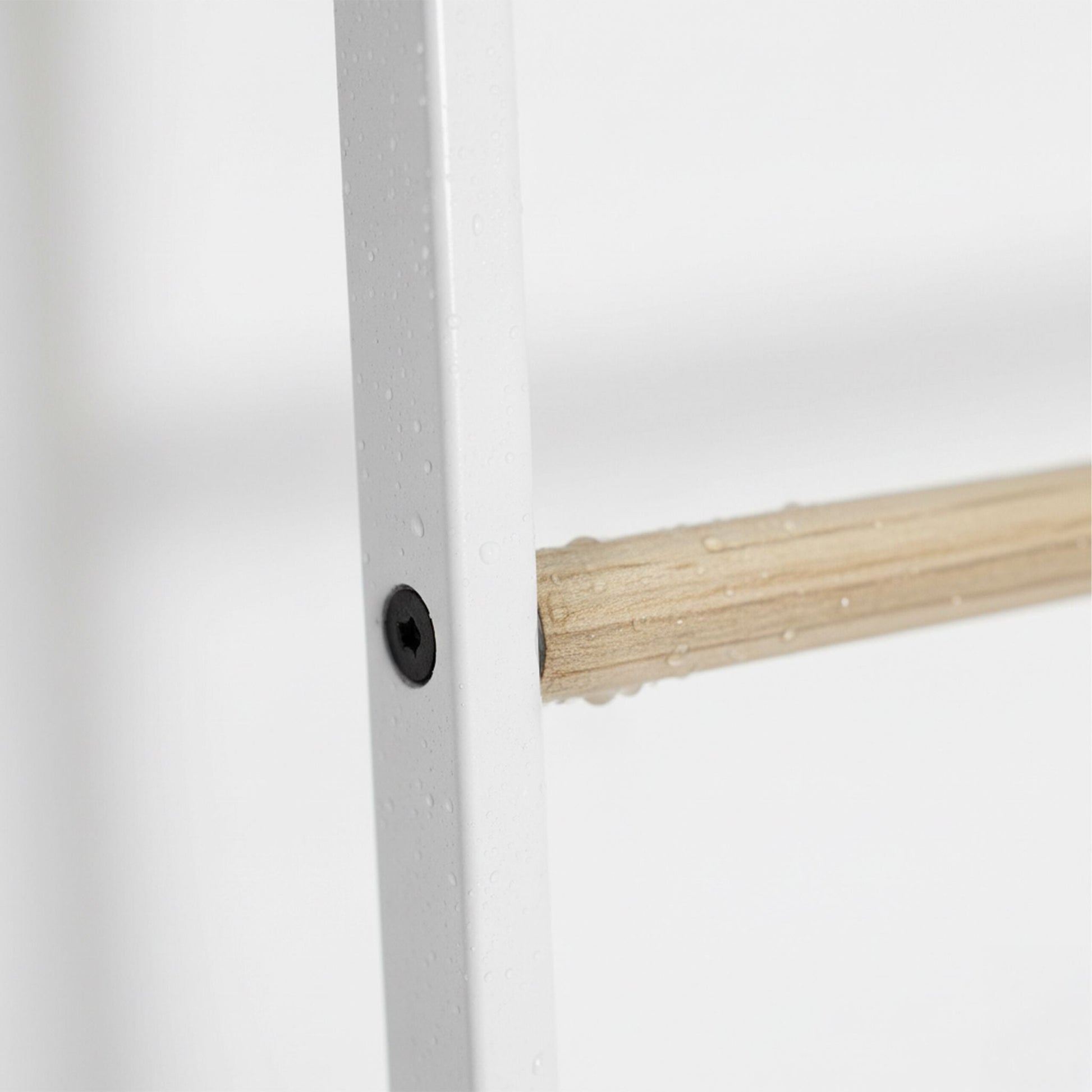 Handtuchleiter Metall Weiss von Relaxdays