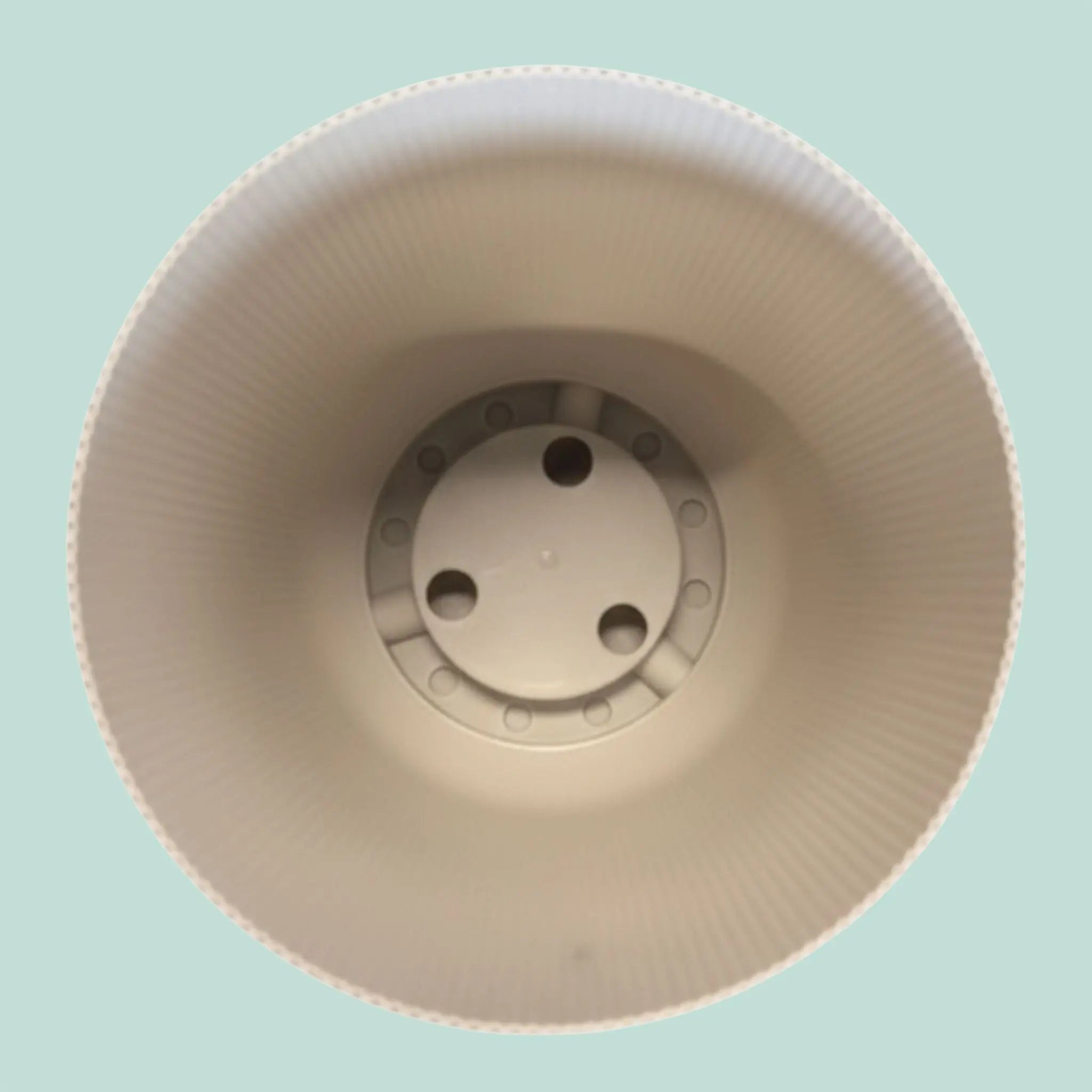 Blumentopf mit Untersetzer 2er-Set Beige von Relaxdays
