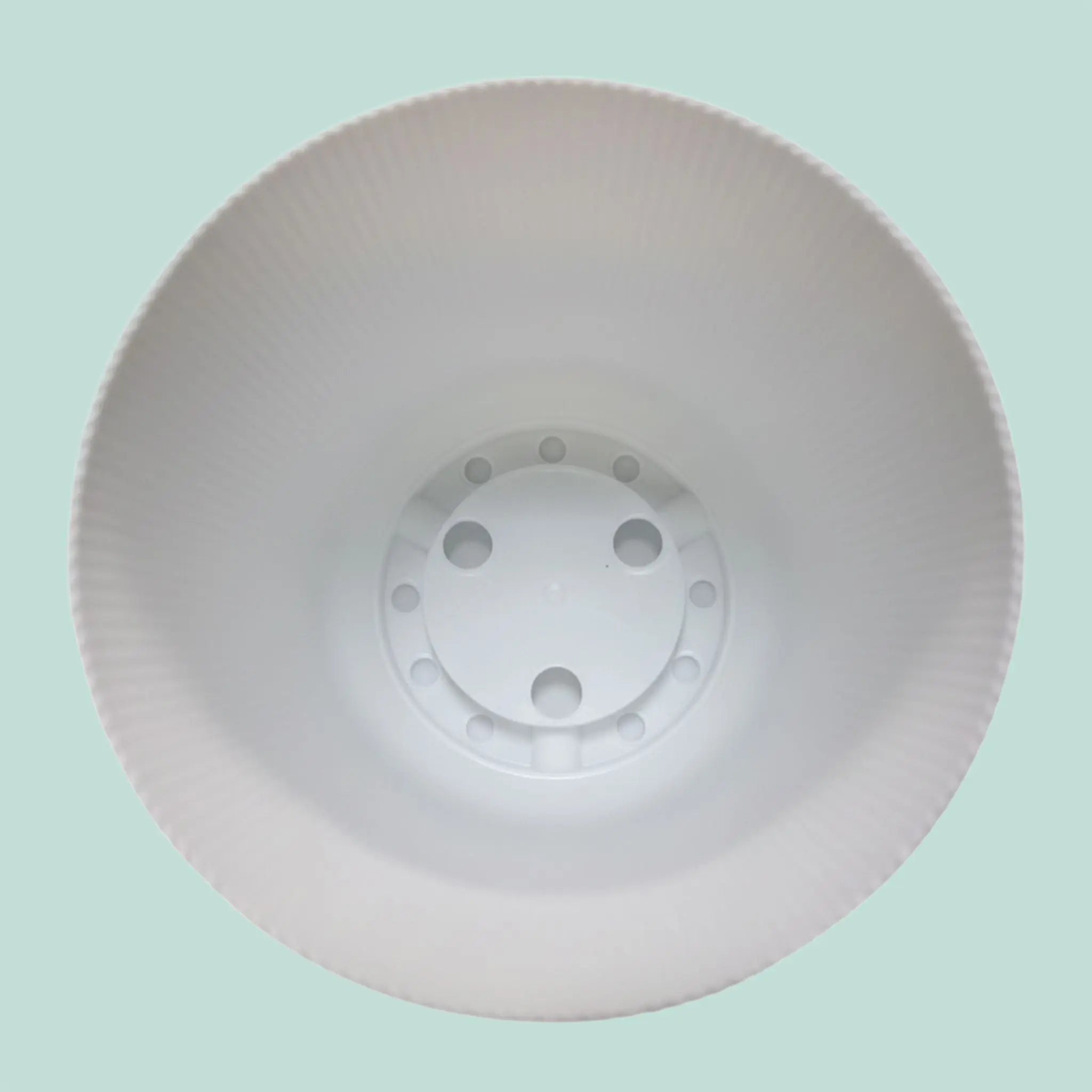 Blumentopf mit Untersetzer 2er-Set Weiss von Relaxdays