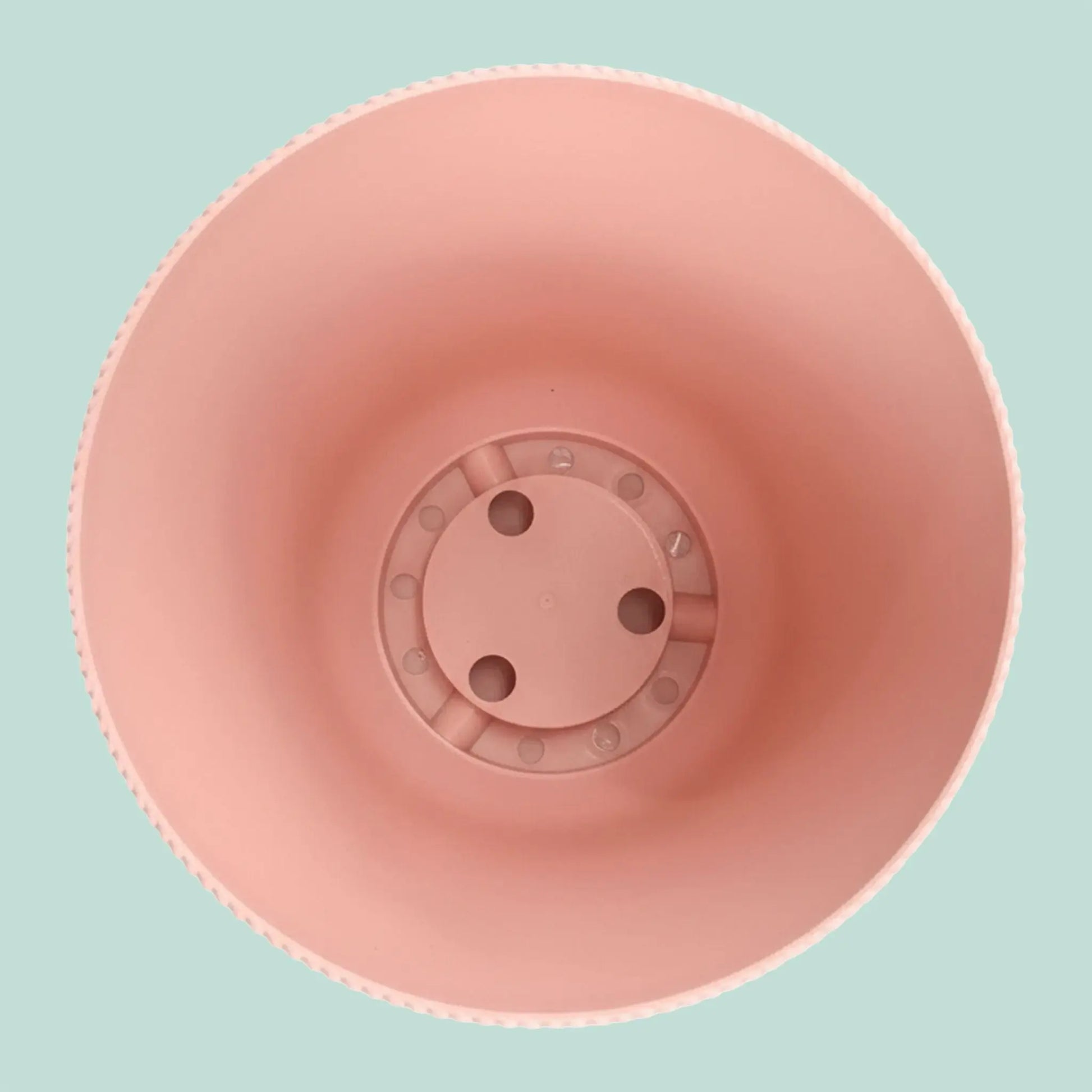 Blumentopf mit Untersetzer 2er-Set Rosa von Relaxdays