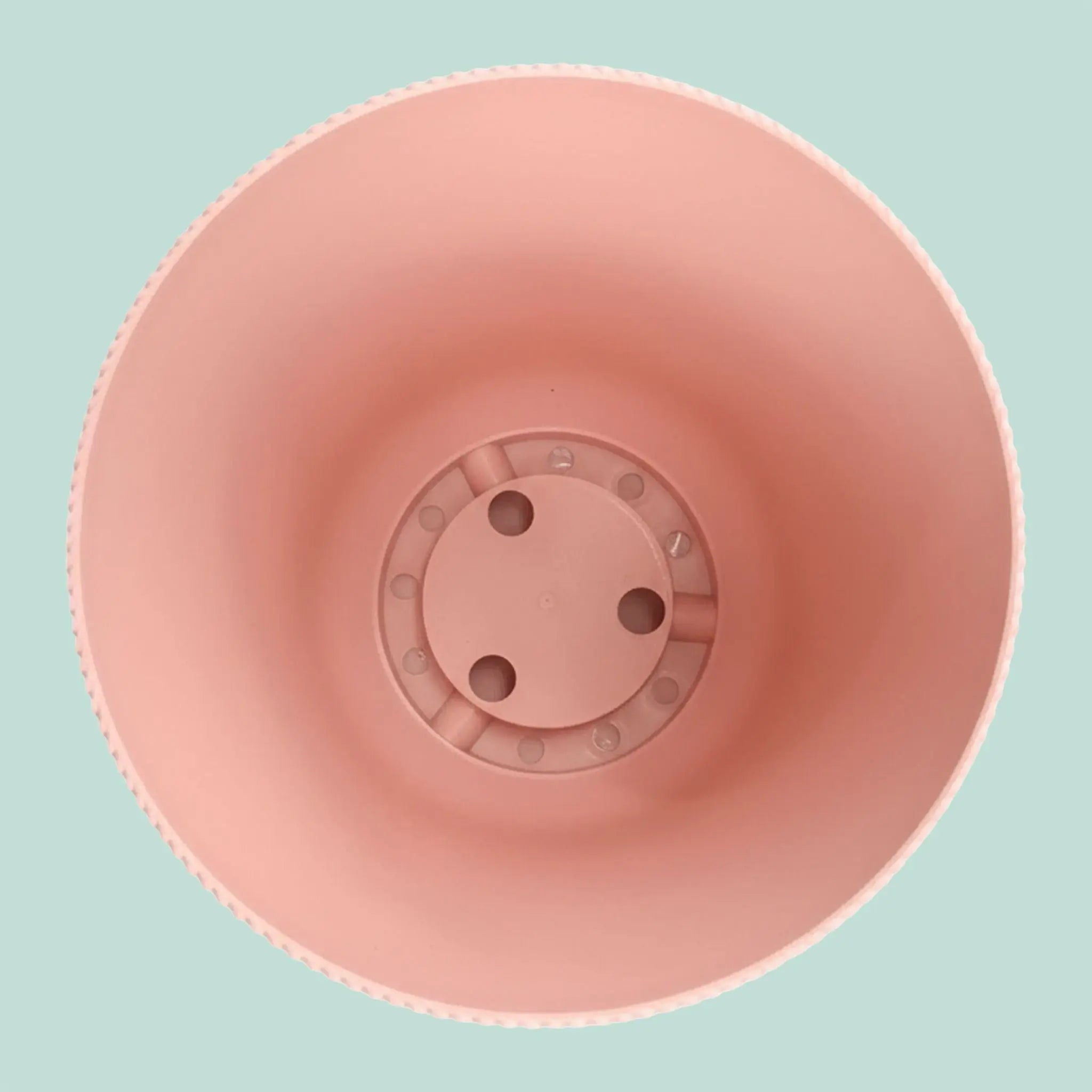 Blumentopf mit Untersetzer 2er-Set Rosa von Relaxdays
