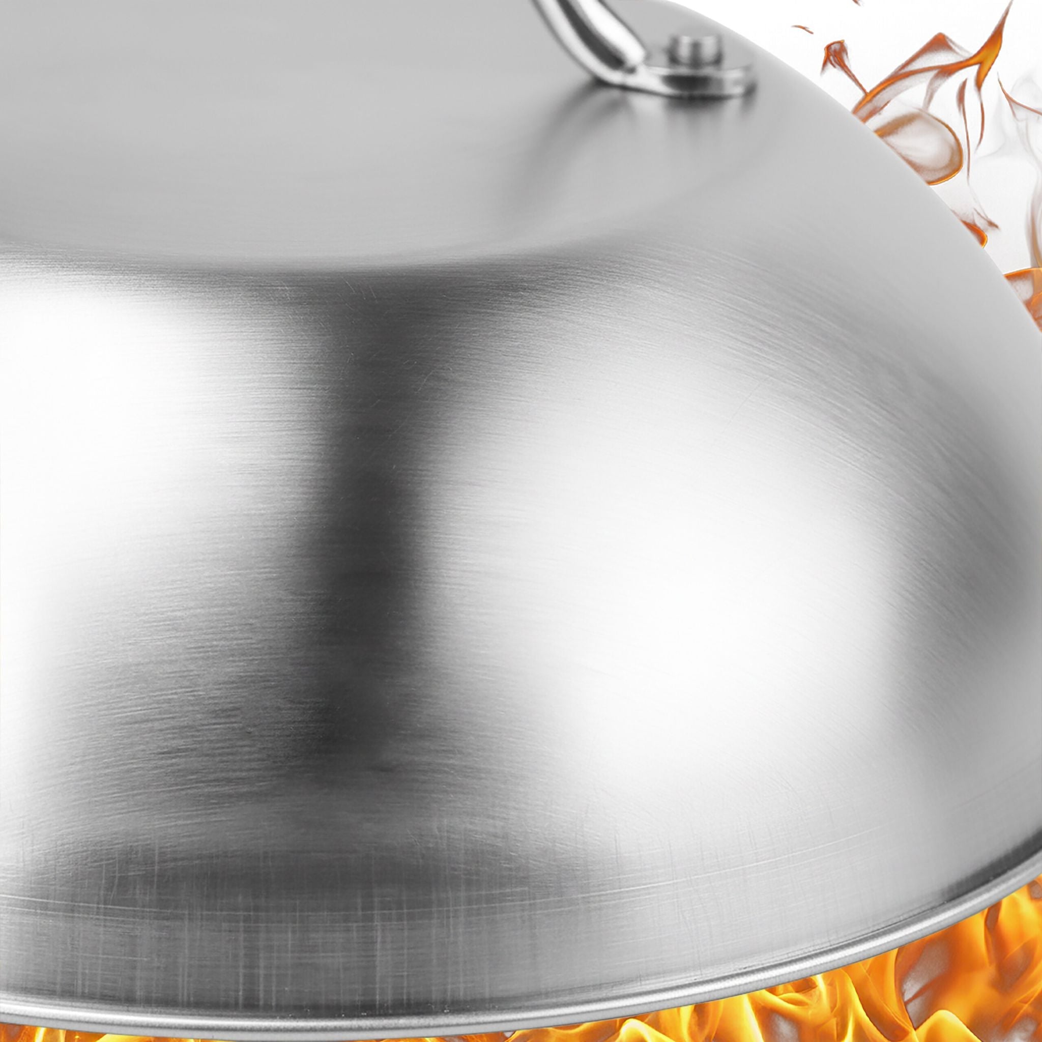 Smash Burger-Set 5-teilig Edelstahl Schwarz-Silber von Relaxdays