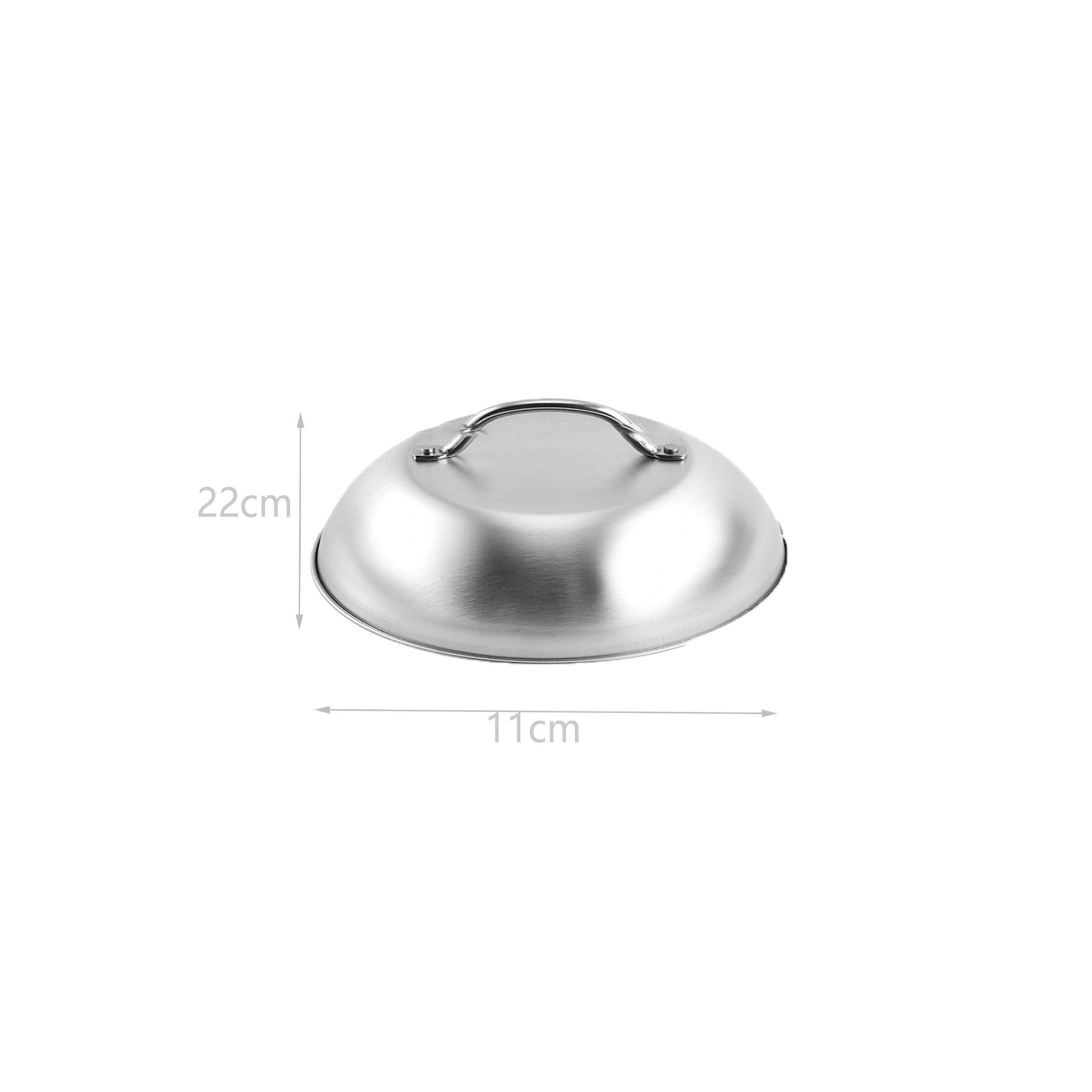 Smash Burger-Set 5-teilig Edelstahl Schwarz-Silber von Relaxdays