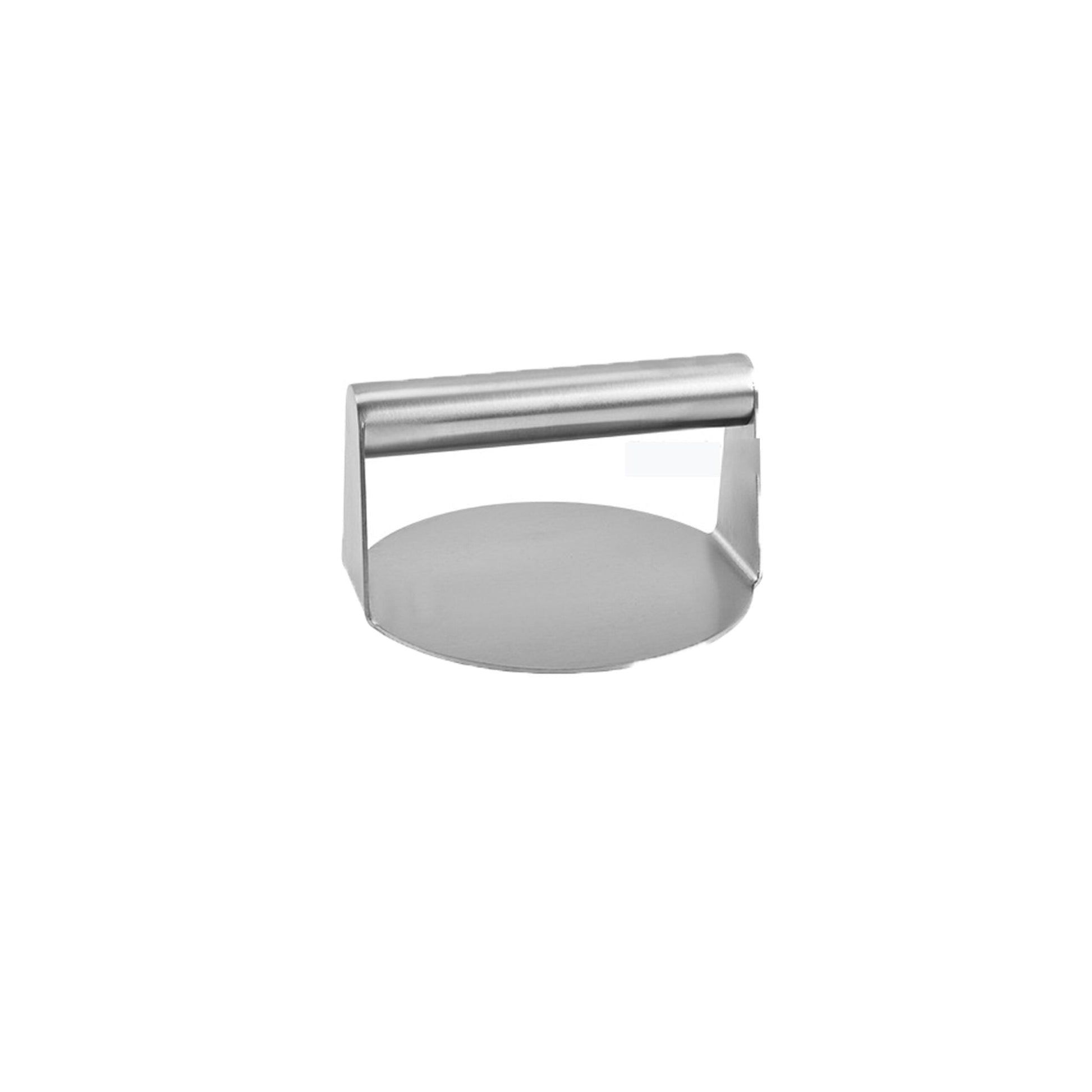 Smash Burger-Set 3-teilig Edelstahl Schwarz-Silber von Relaxdays