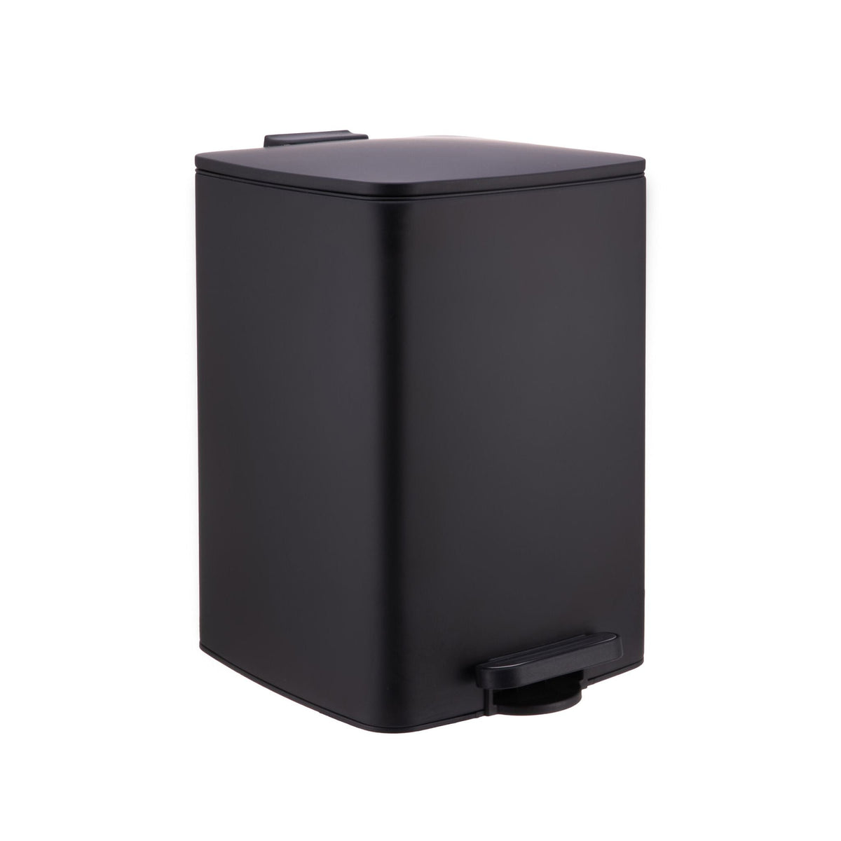 Mülleimer Küche 20L Schwarz-Silber von Relaxdays