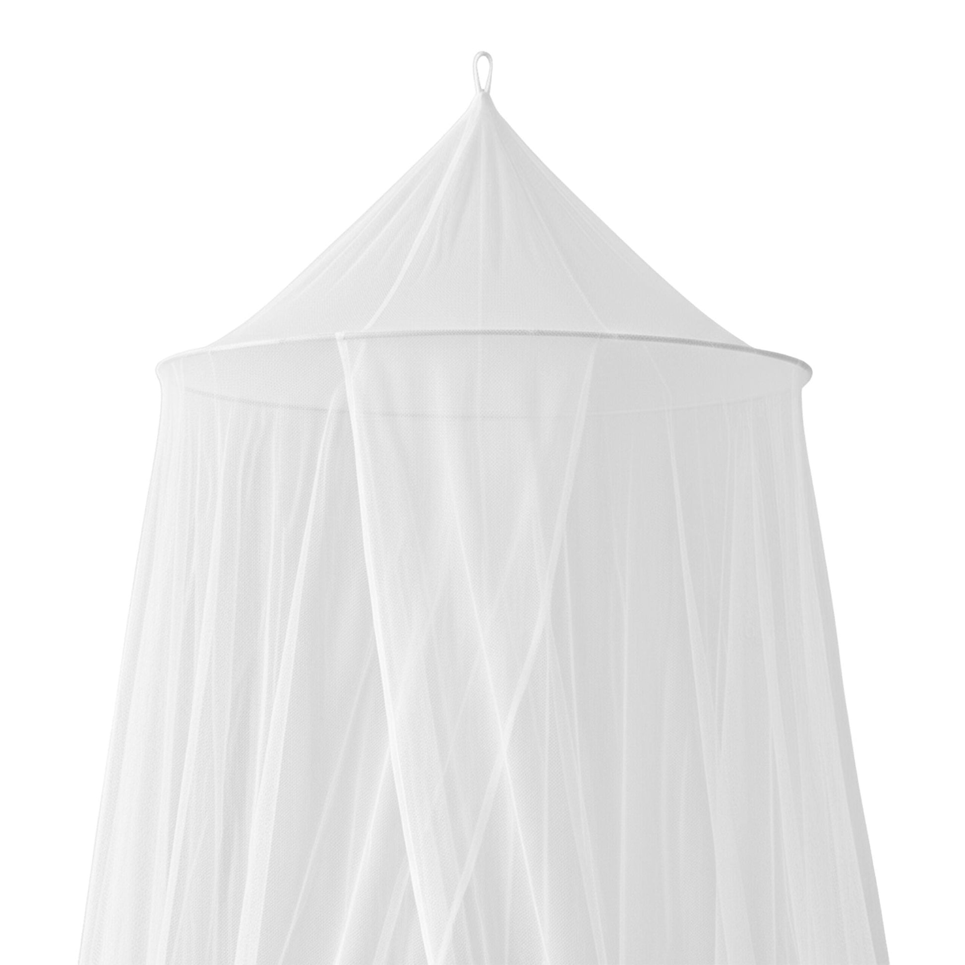 Moskitonetz Bett 250cm Weiss von Relaxdays