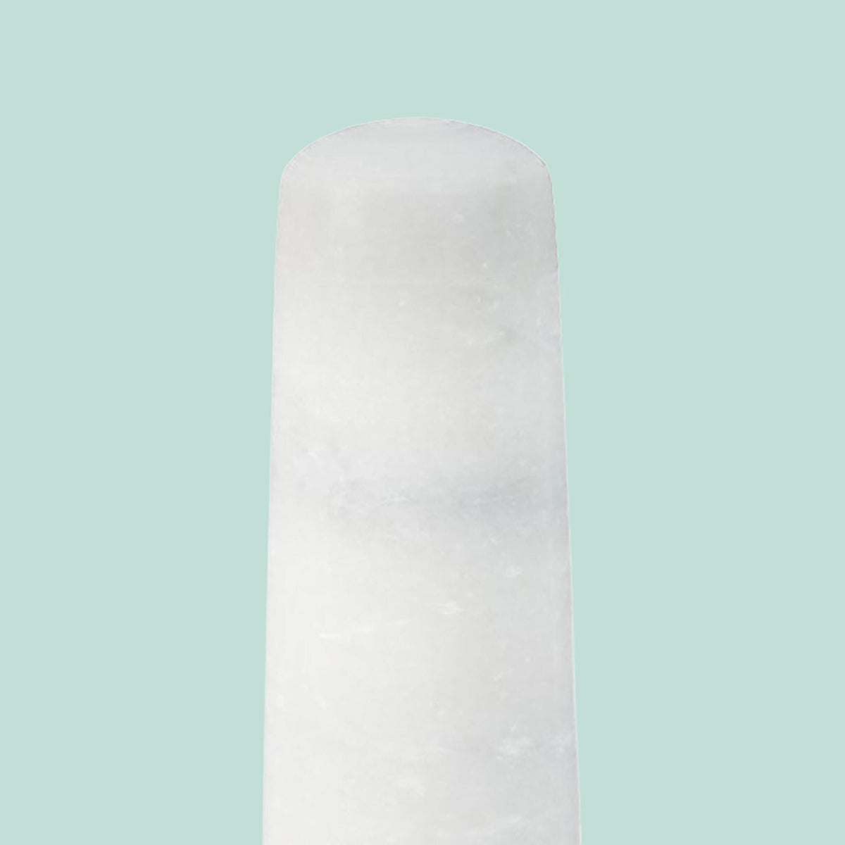 Mörser mit Stössel Marmor Weiss-Grau von Relaxdays