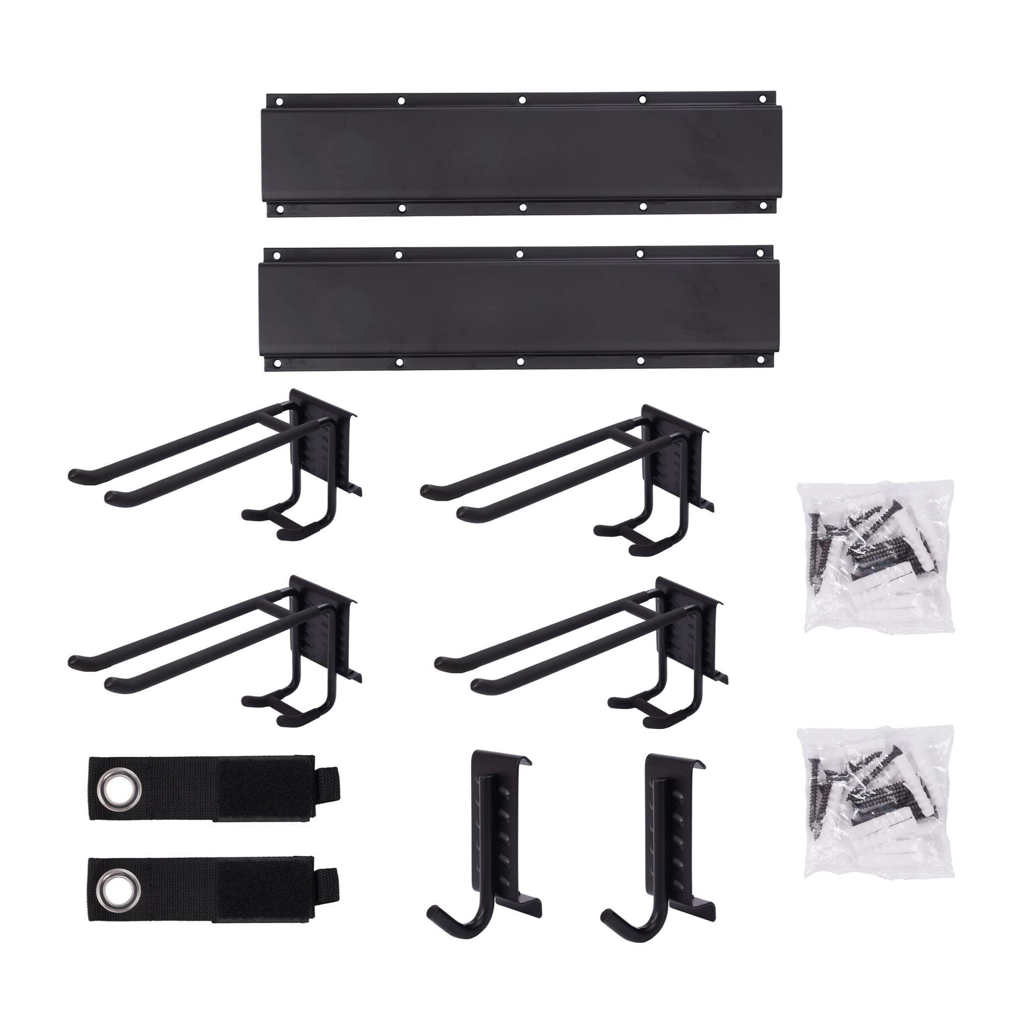 Werkzeughalter-Set Stahl Schwarz von Relaxdays