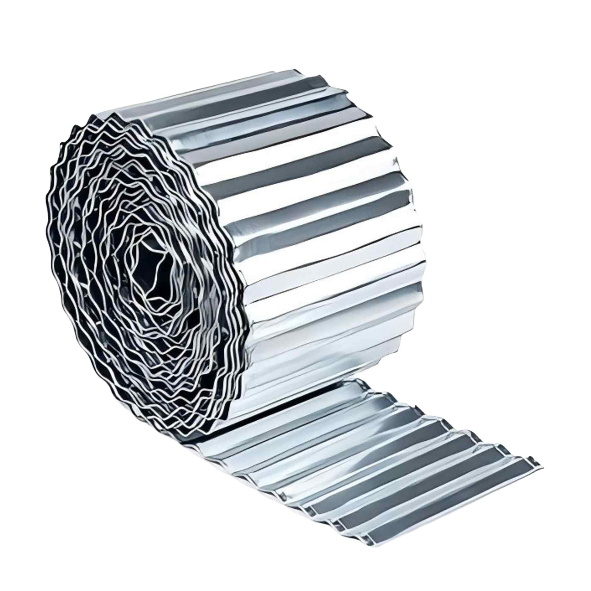 Rasenkante verzinktes Metall Silber von Relaxdays