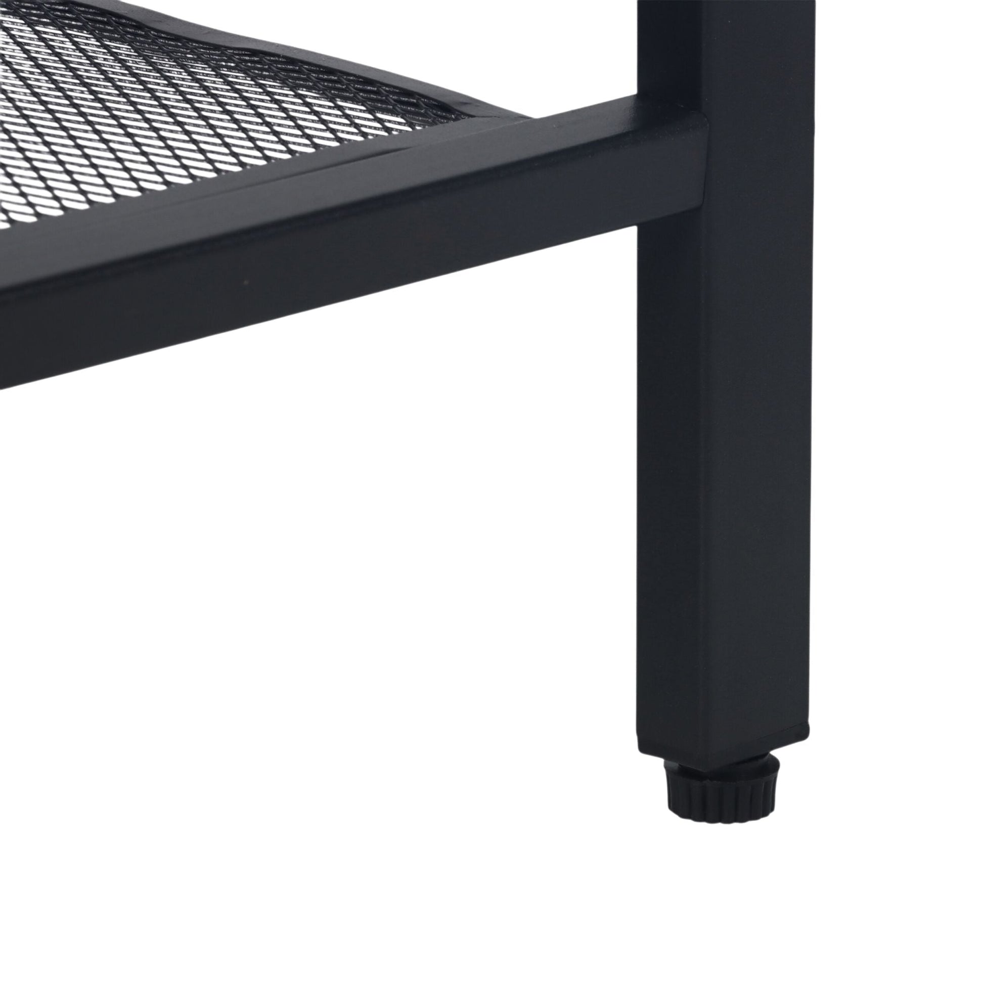 Konsolentisch mit 3 Ablagen Braun-Schwarz von Relaxdays