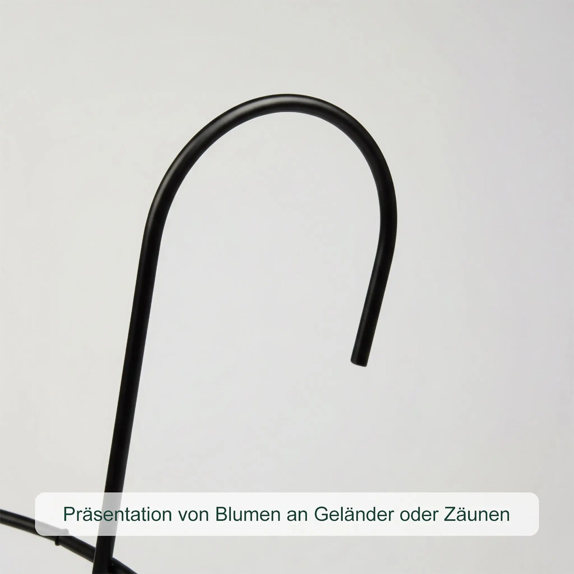 Hängeblumentöpfe 6er-Set Schwarz von Relaxdays