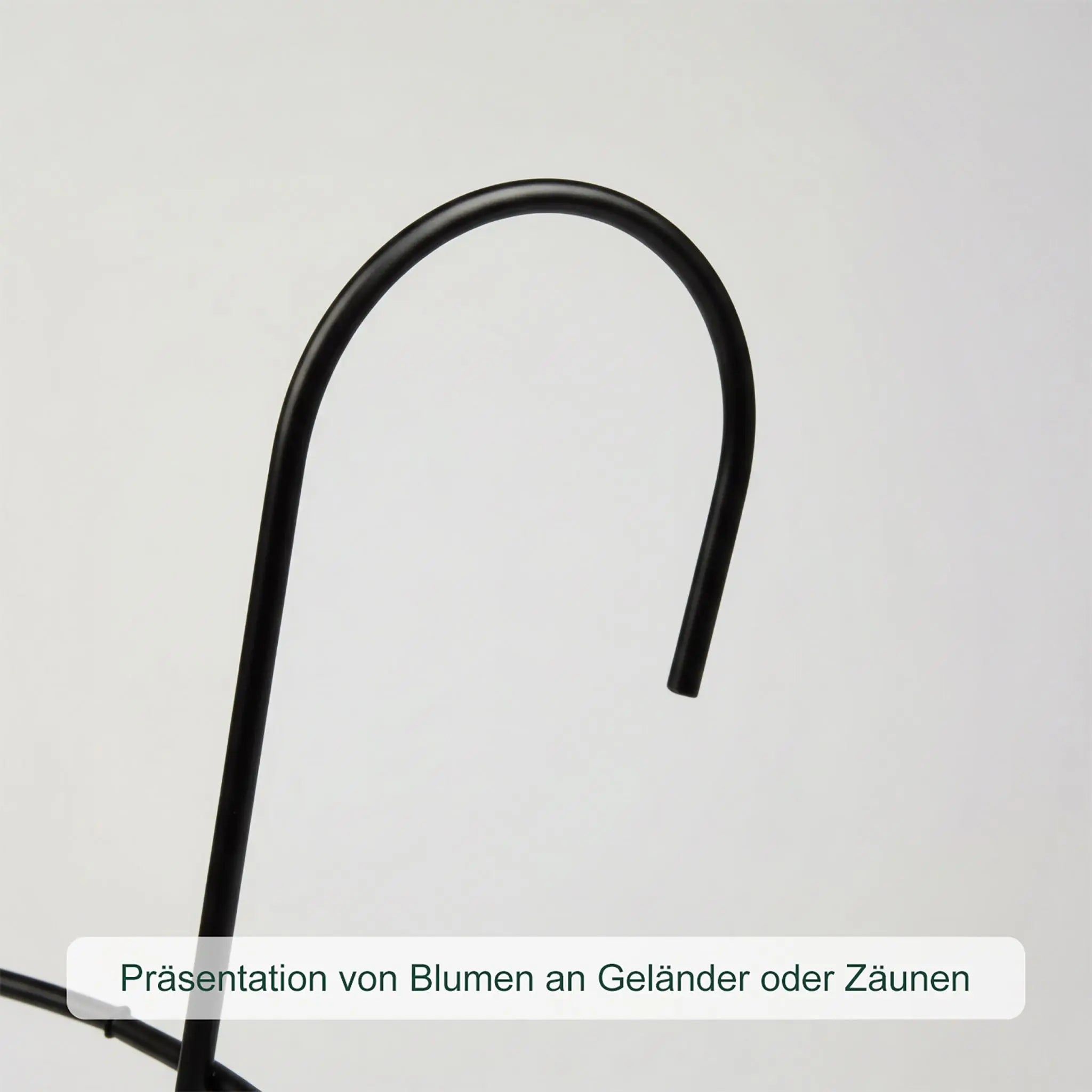 Hängeblumentöpfe 6er-Set Schwarz von Relaxdays