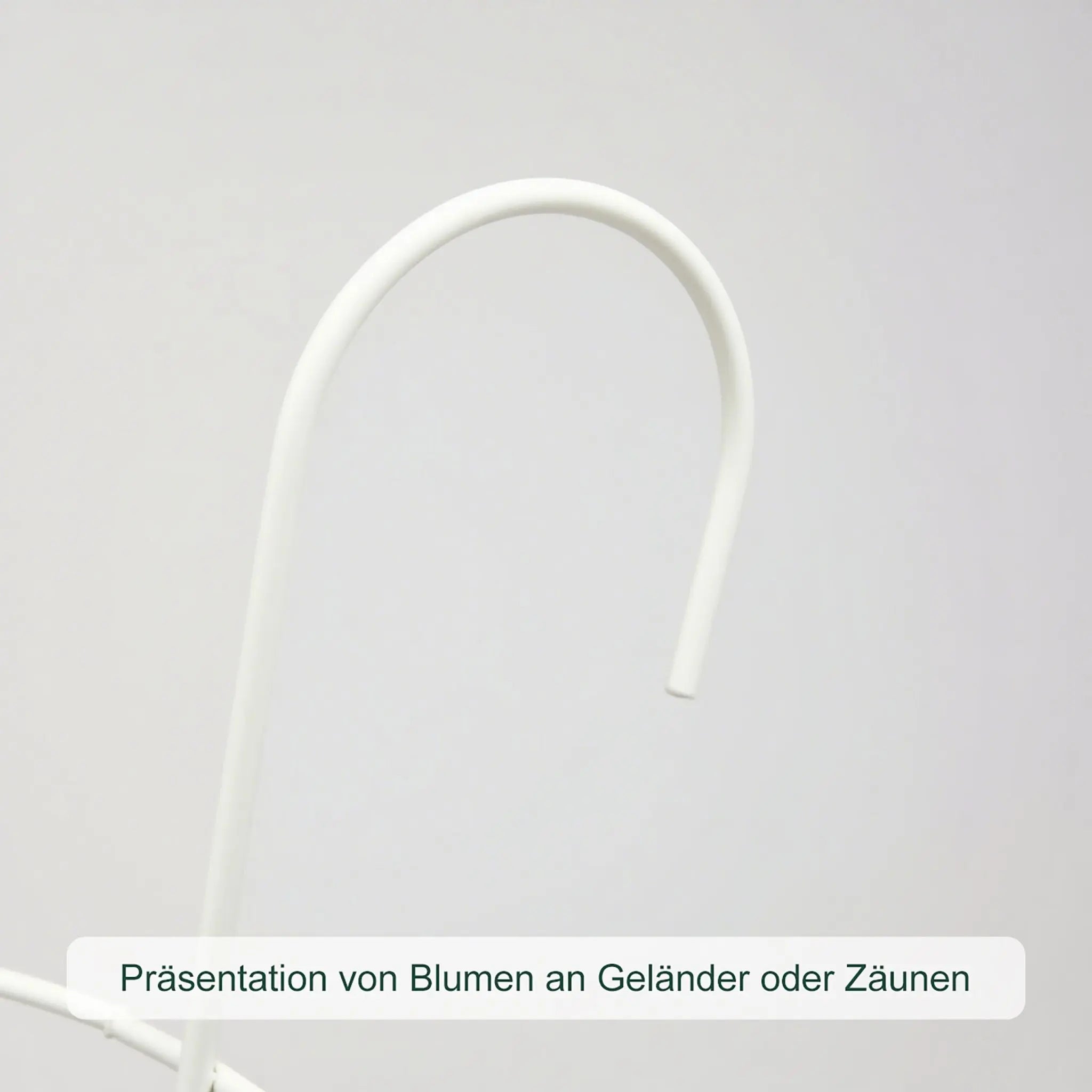 Hängeblumentöpfe 6er-Set Weiss von Relaxdays