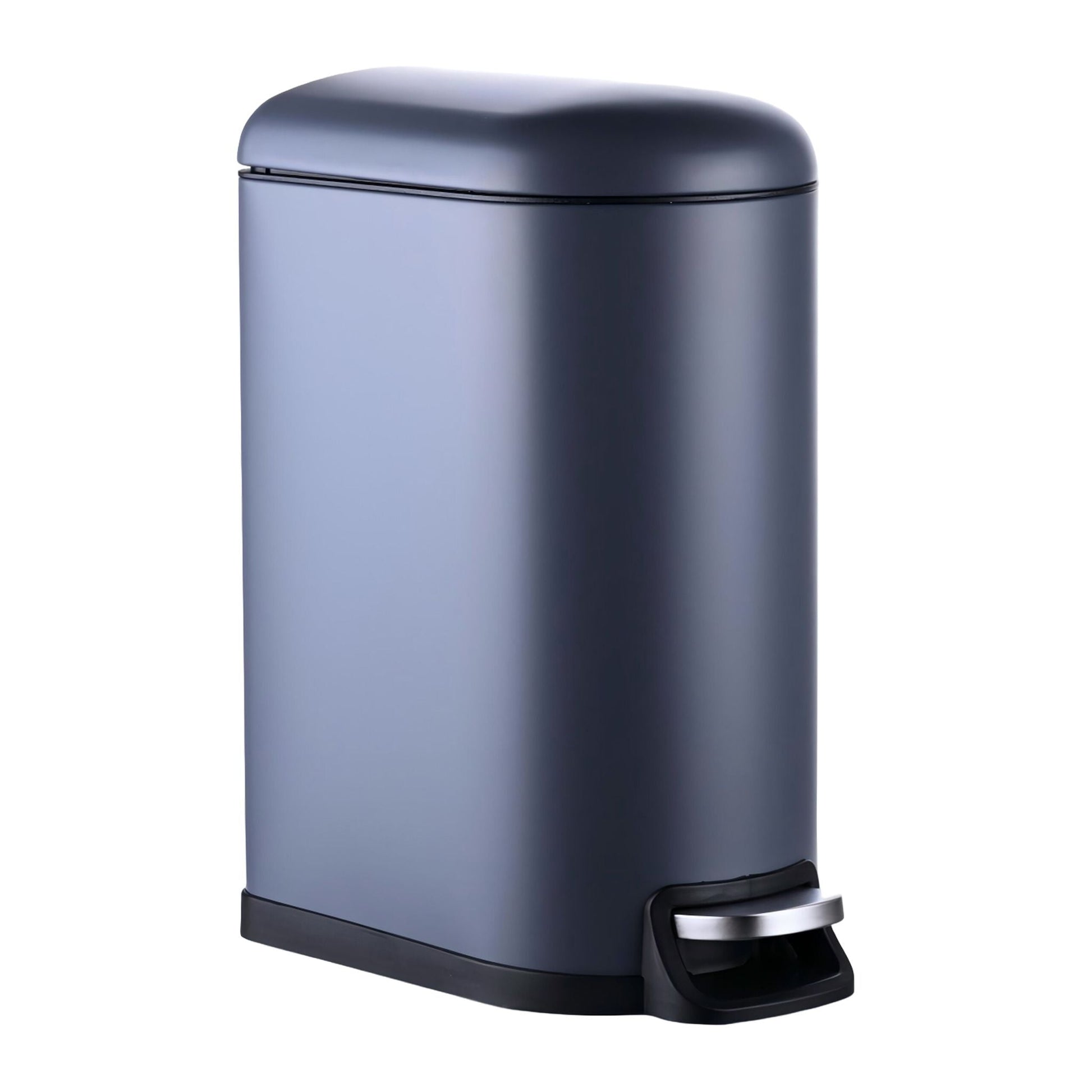 Mülleimer 10 Liter Grau von Relaxdays