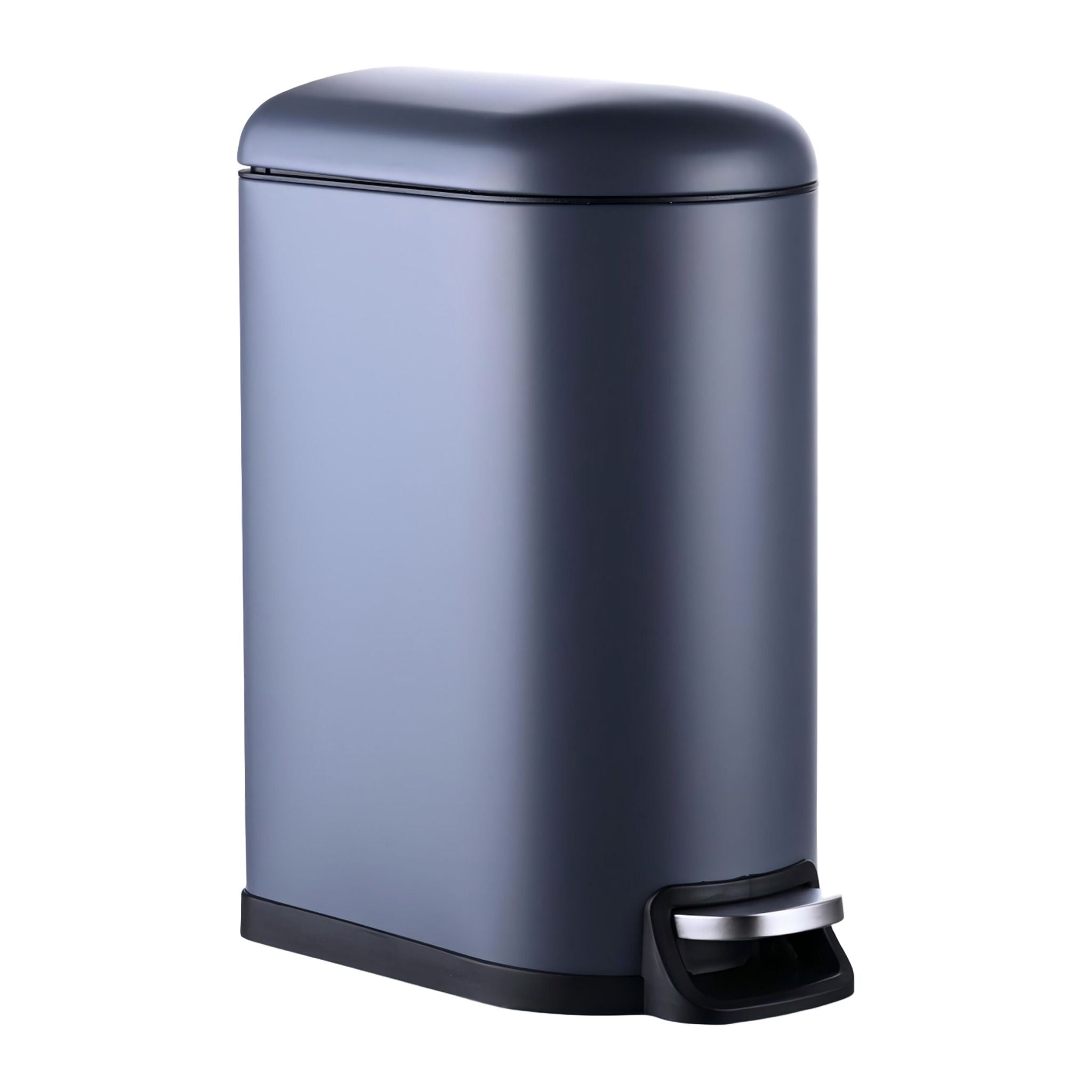 Mülleimer 10 Liter Grau von Relaxdays